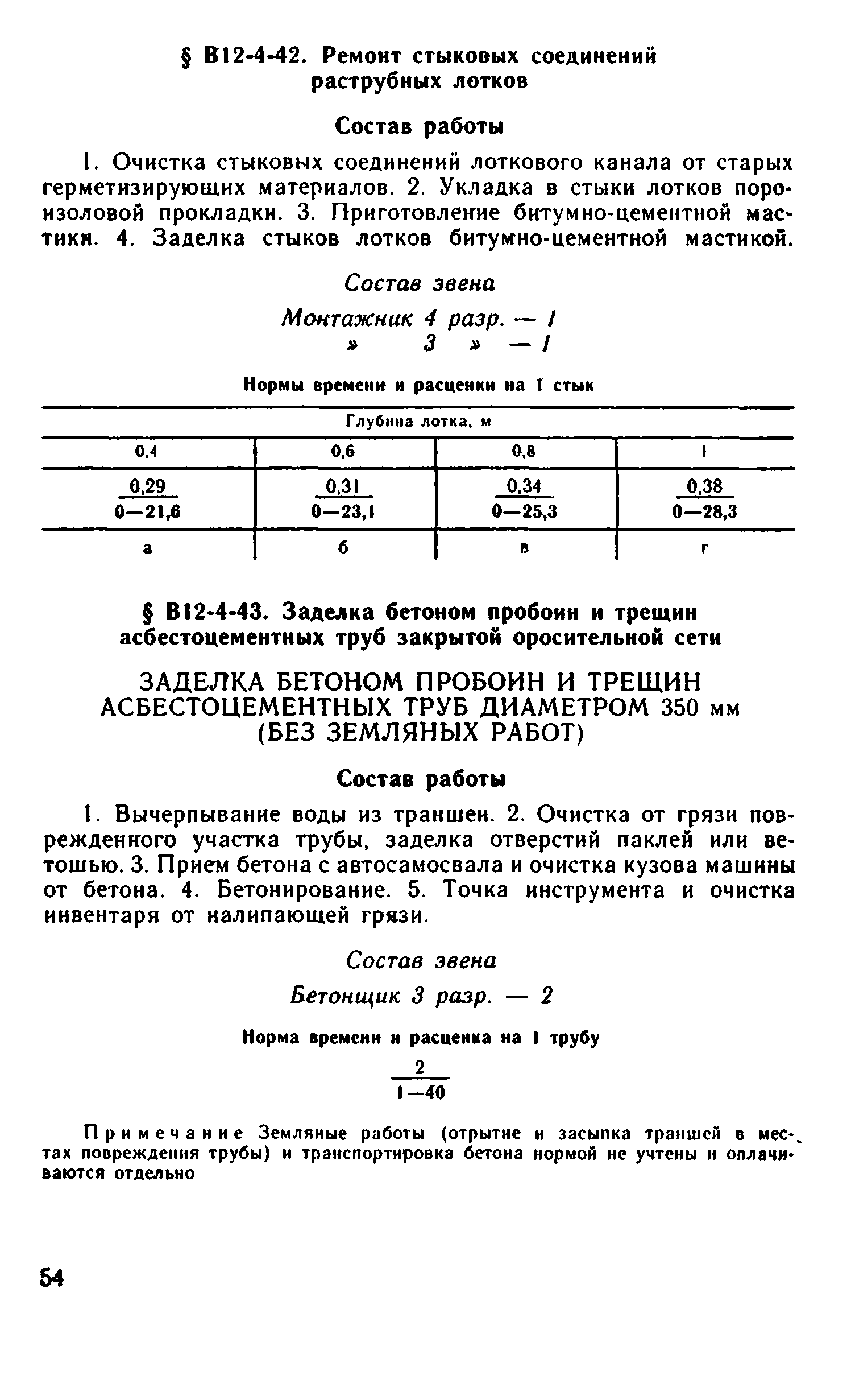 ВНиР В12-4