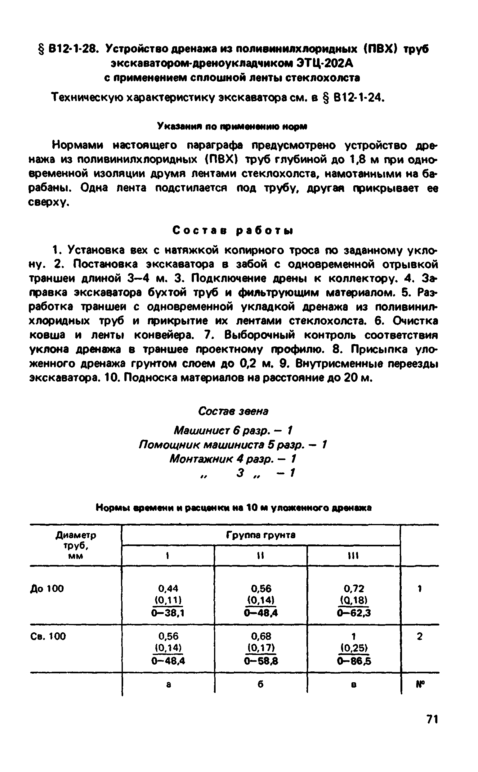 ВНиР В12-1