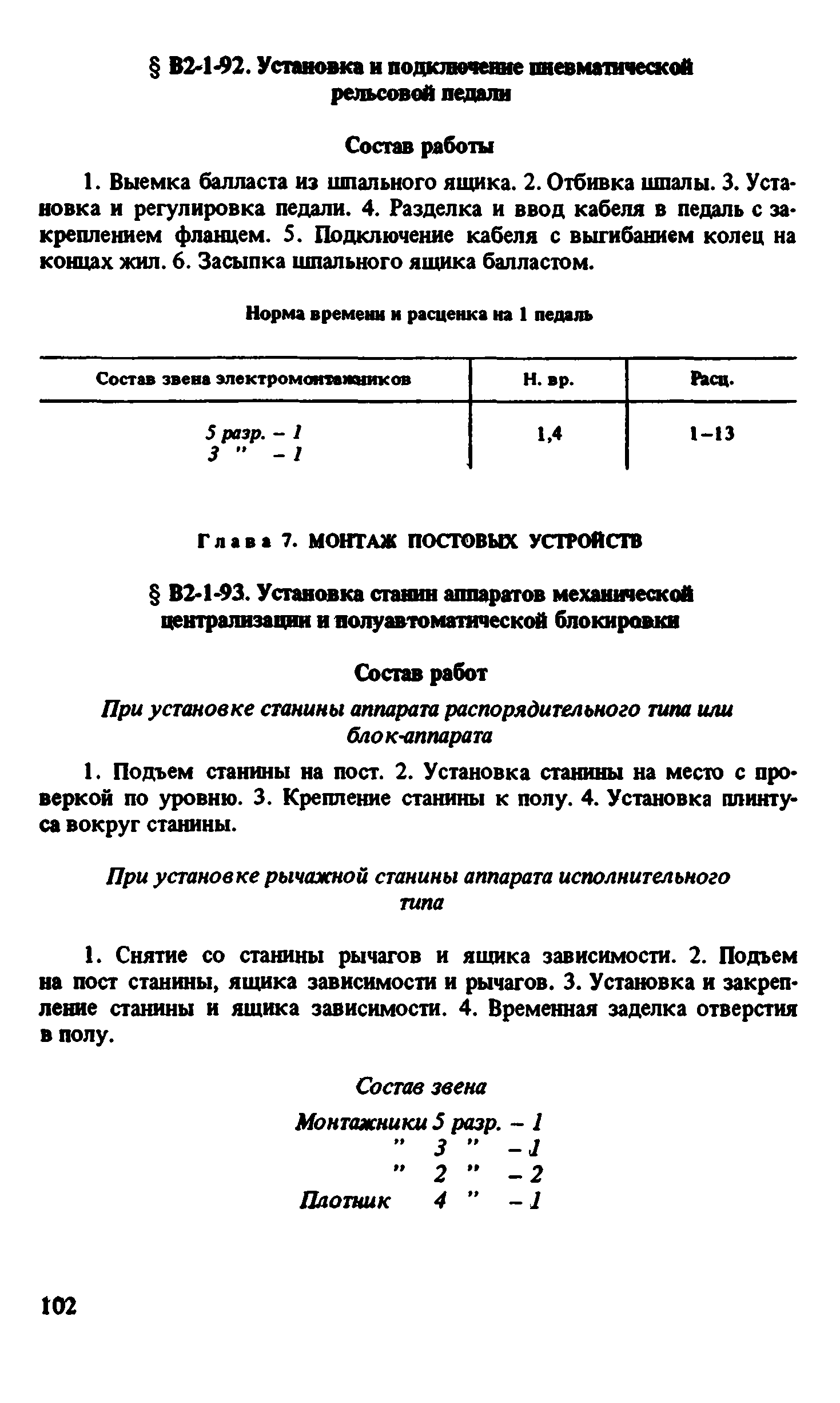 ВНиР В2-1