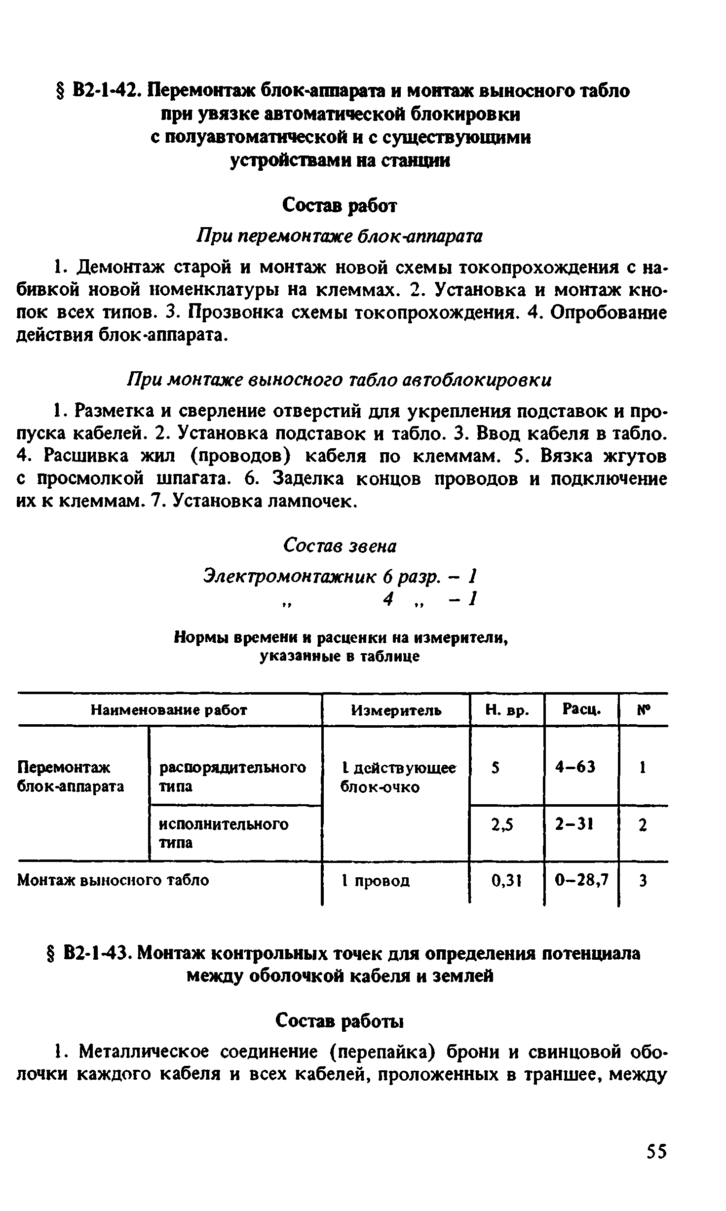 ВНиР В2-1