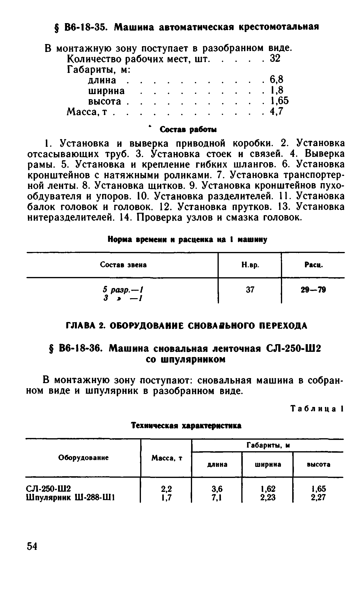 ВНиР В6-18