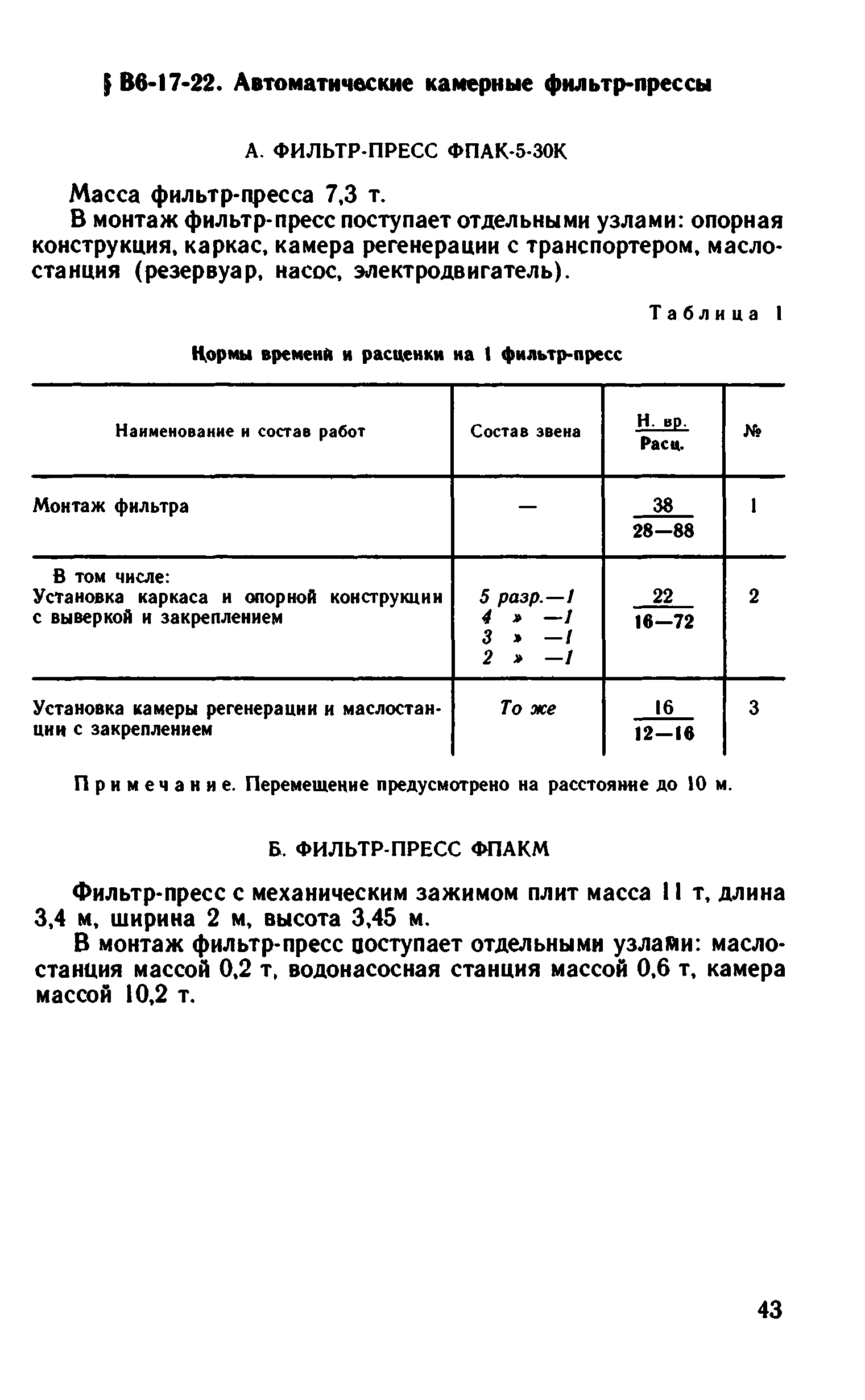 ВНиР В6-17