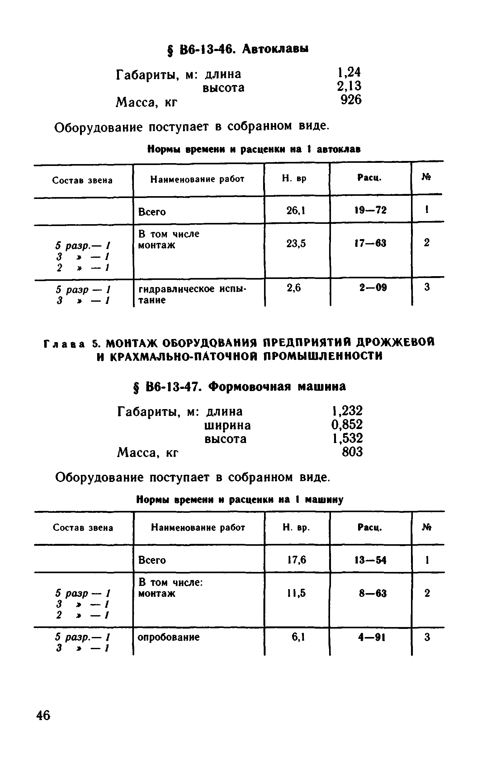 ВНиР В6-13