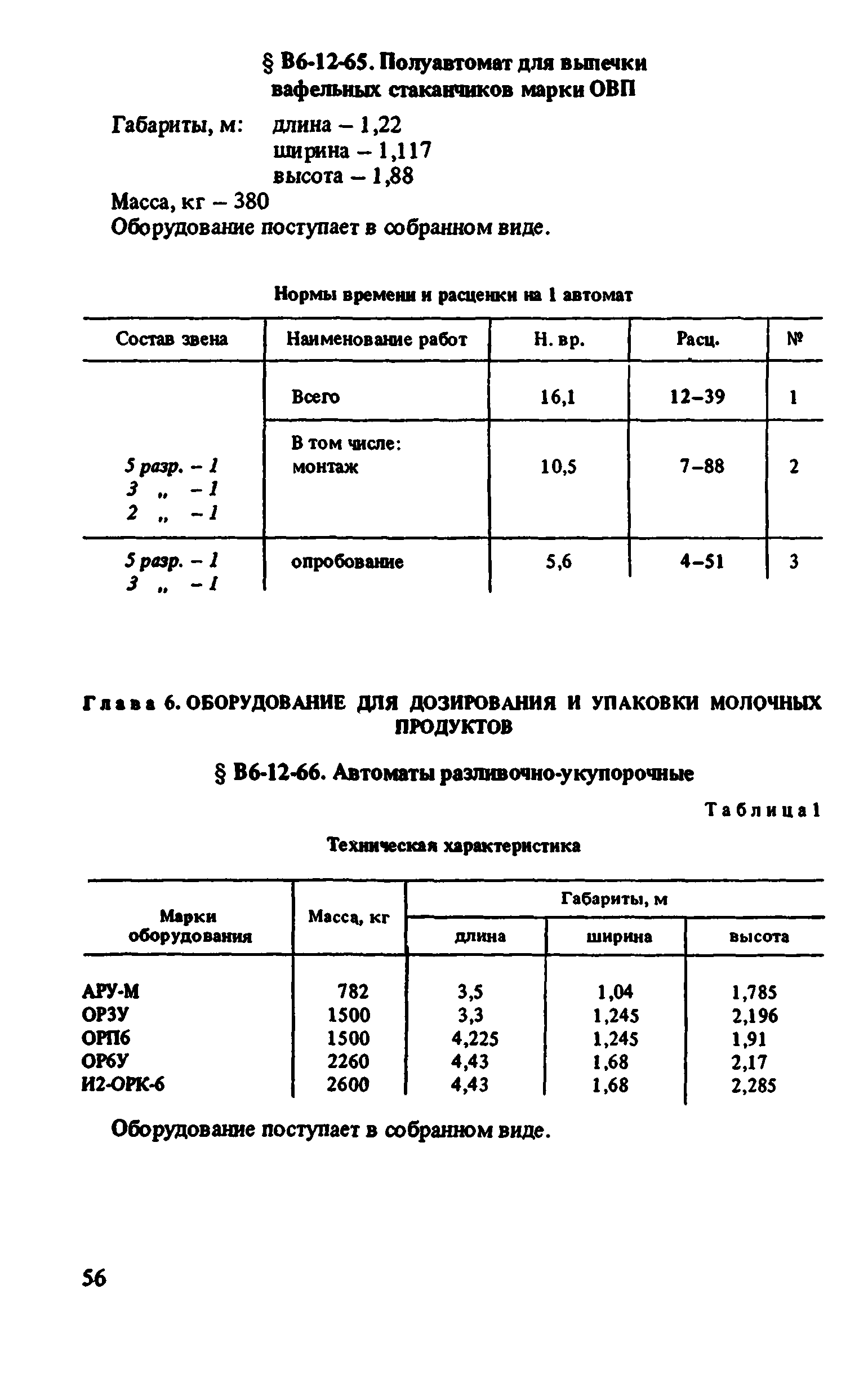 ВНиР В6-12