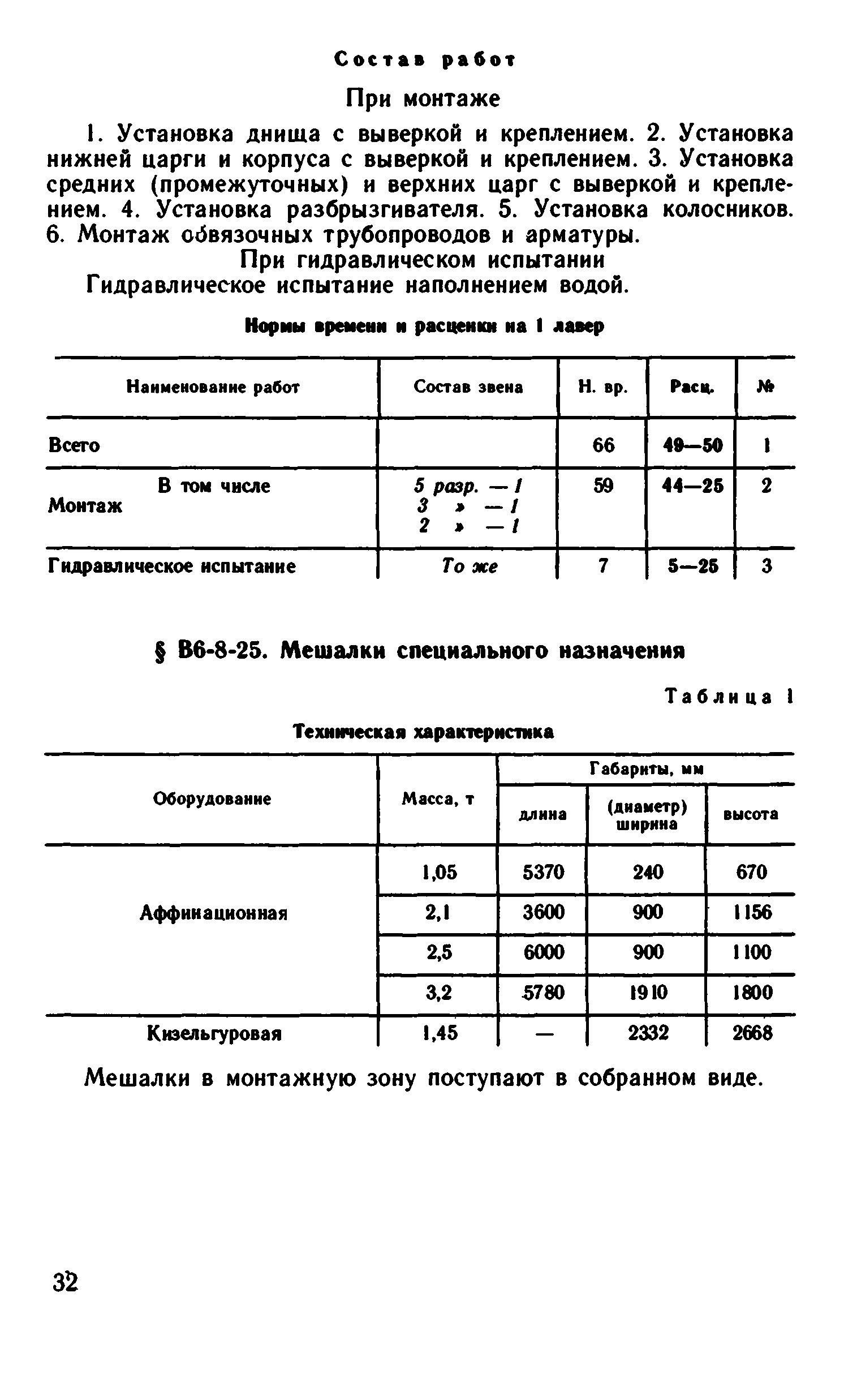 ВНиР В6-8