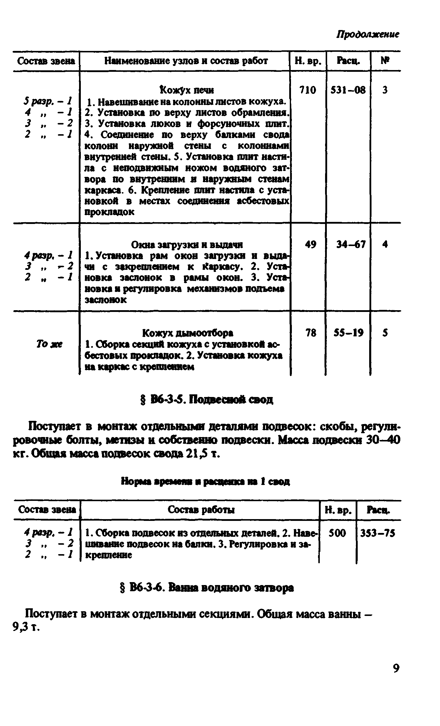 ВНиР В6-3