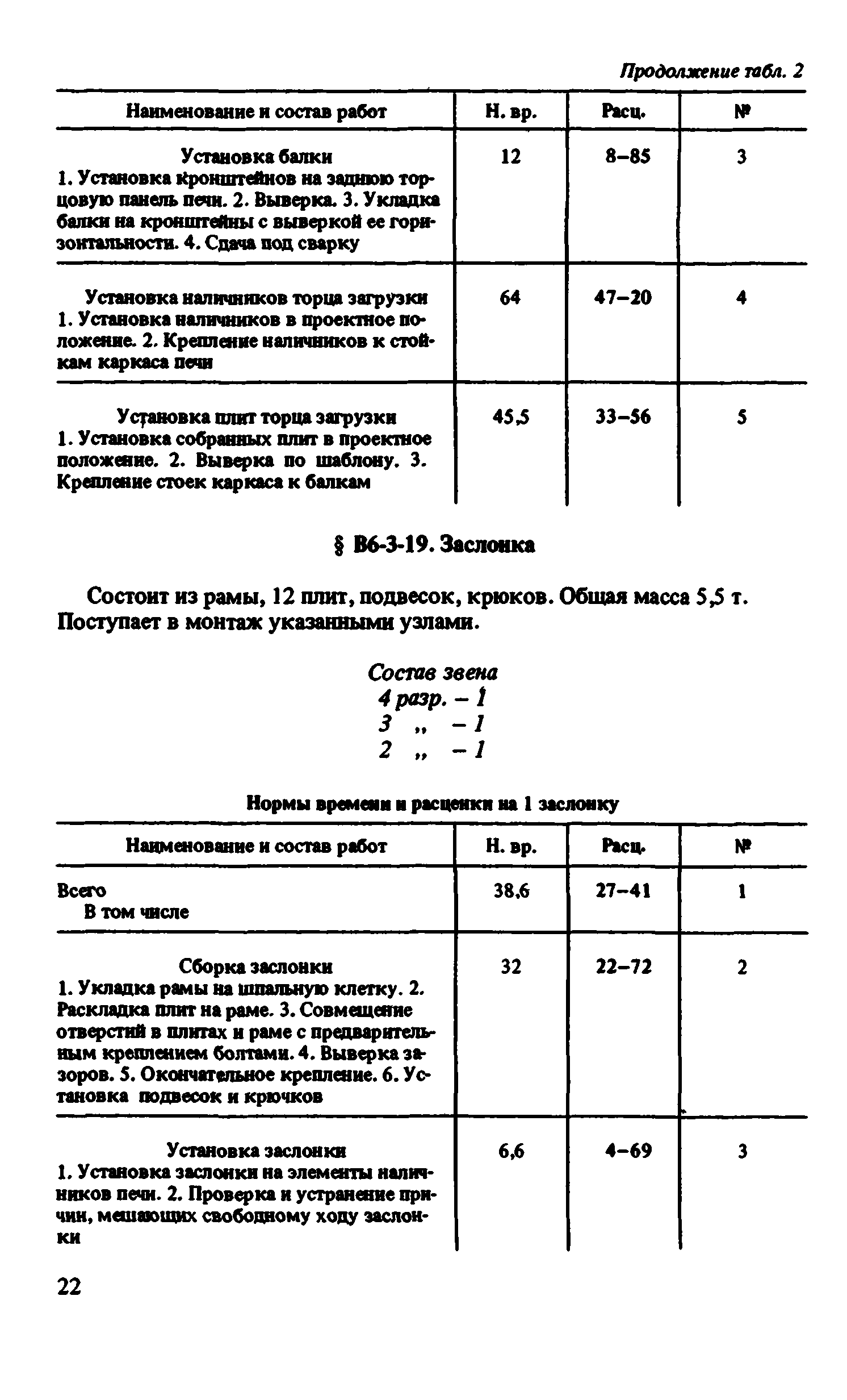 ВНиР В6-3