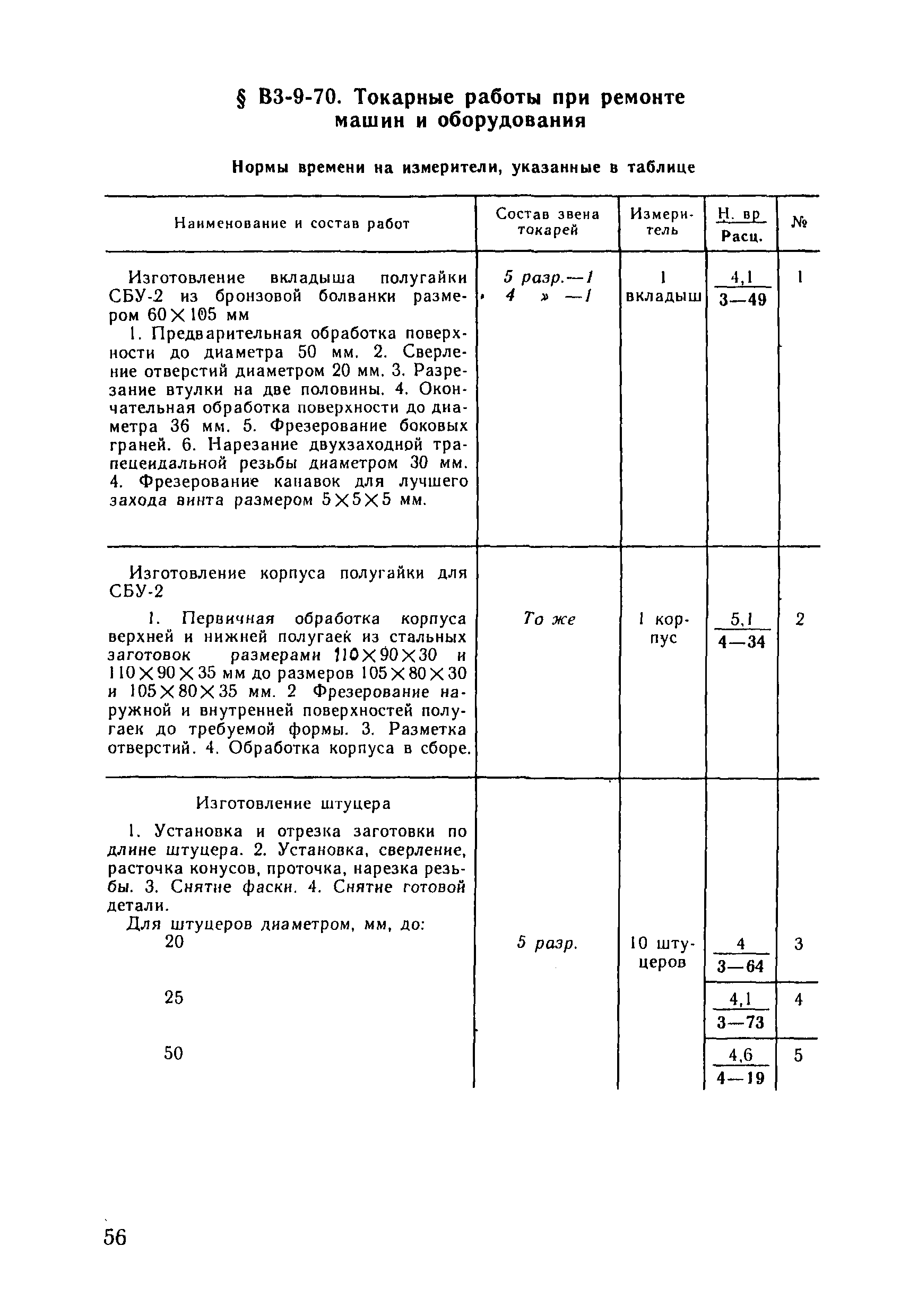 ВНиР В3-9