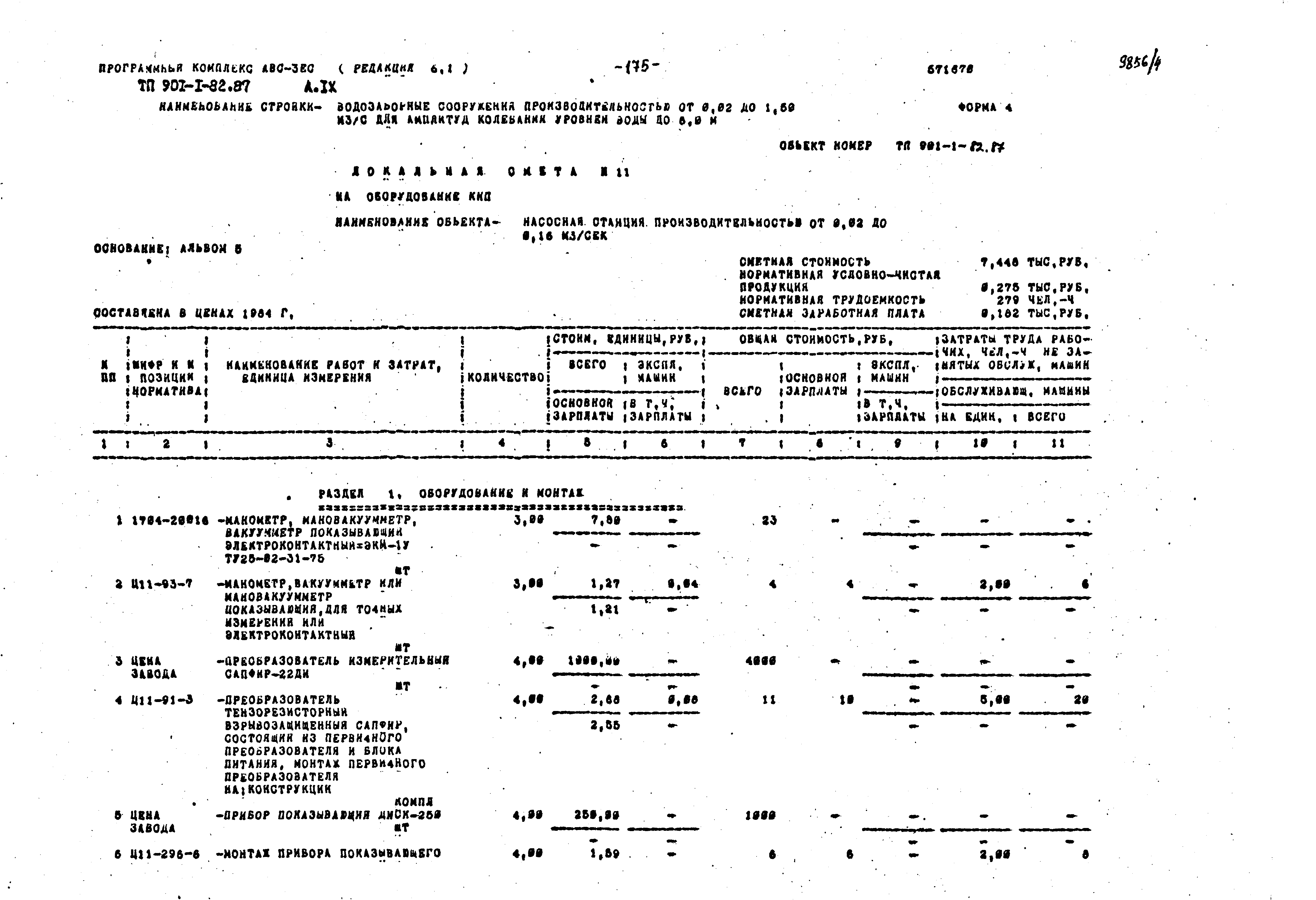 Типовой проект 901-1-82.87