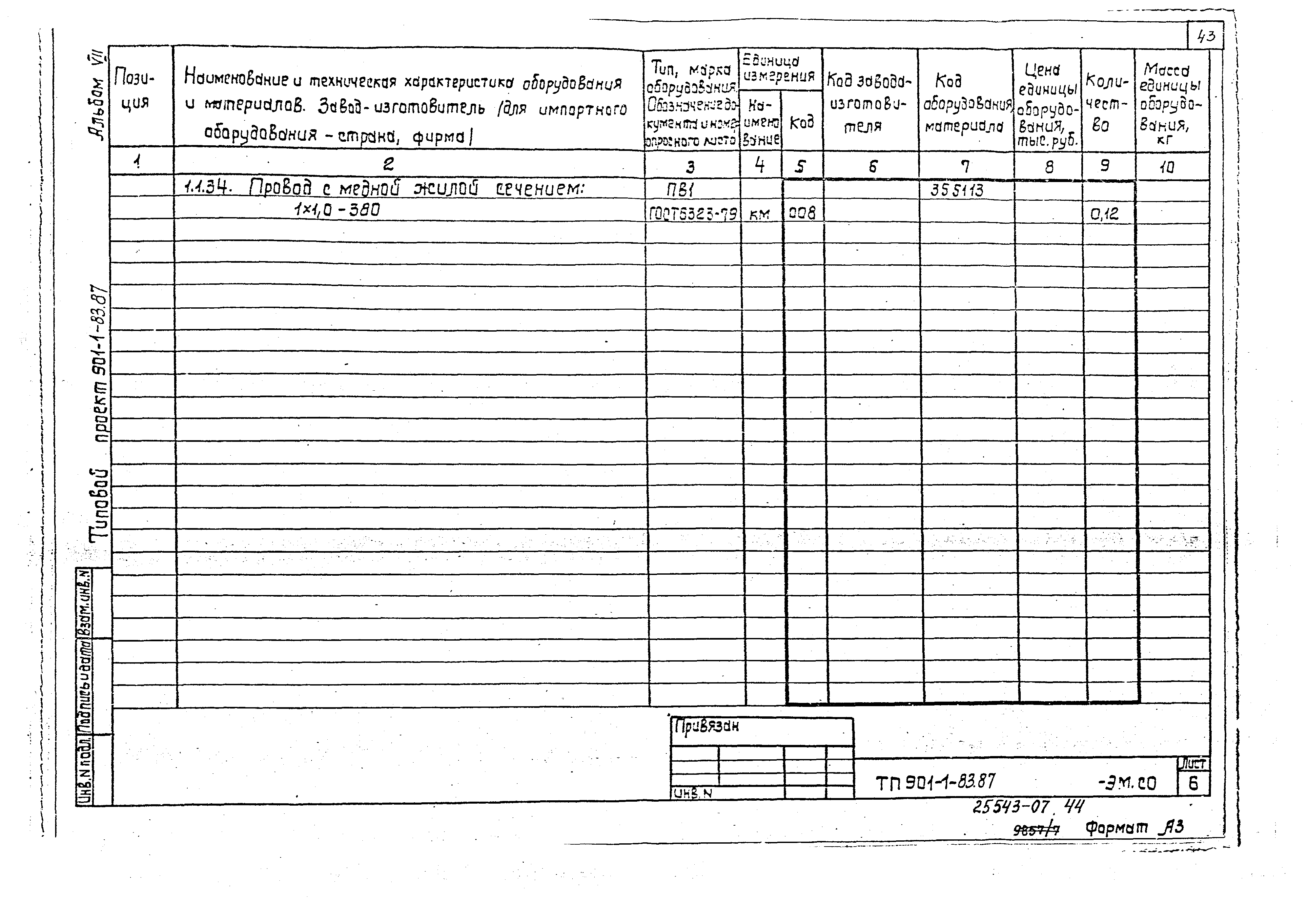 Типовой проект 901-1-82.87