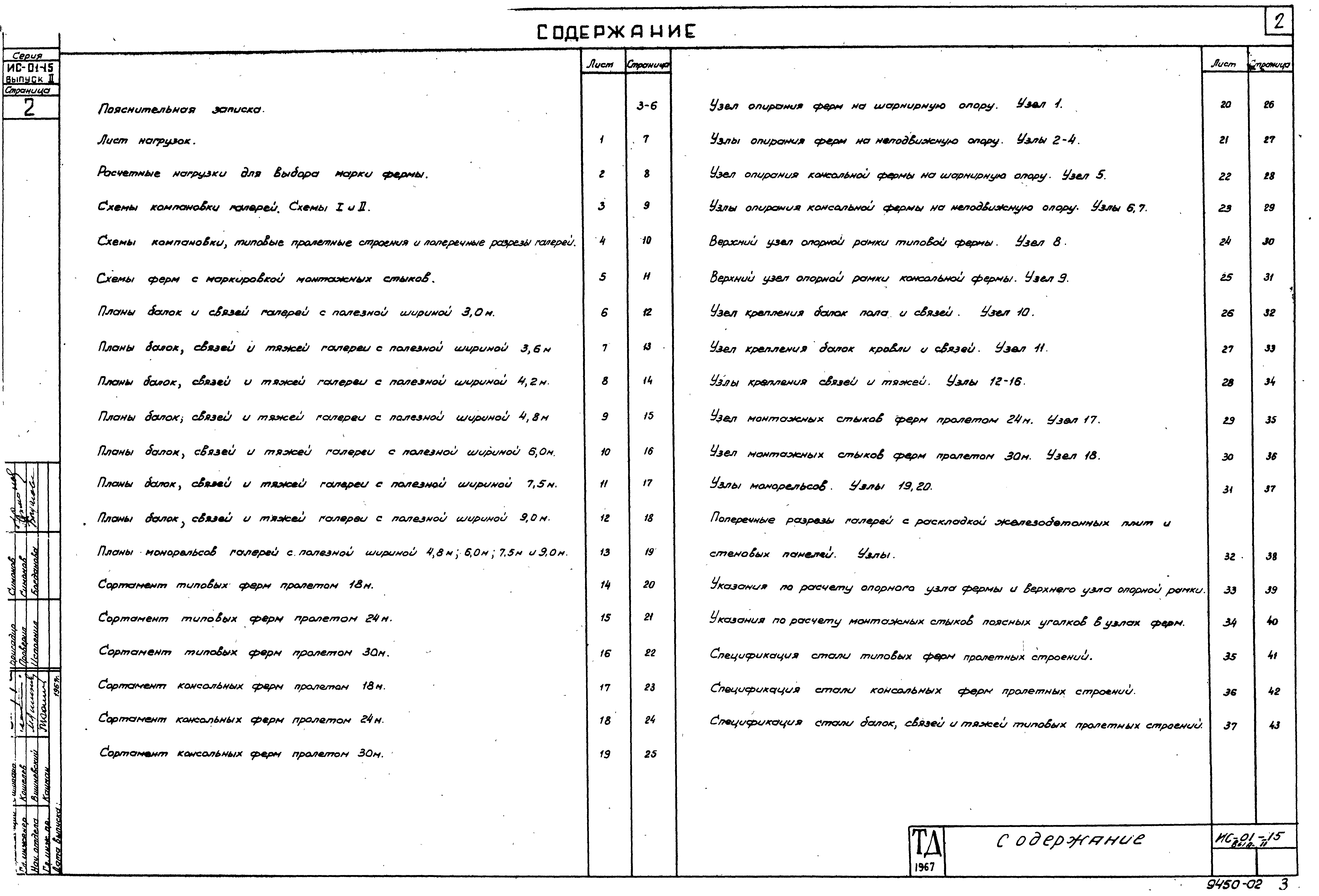 Серия ИС-01-15