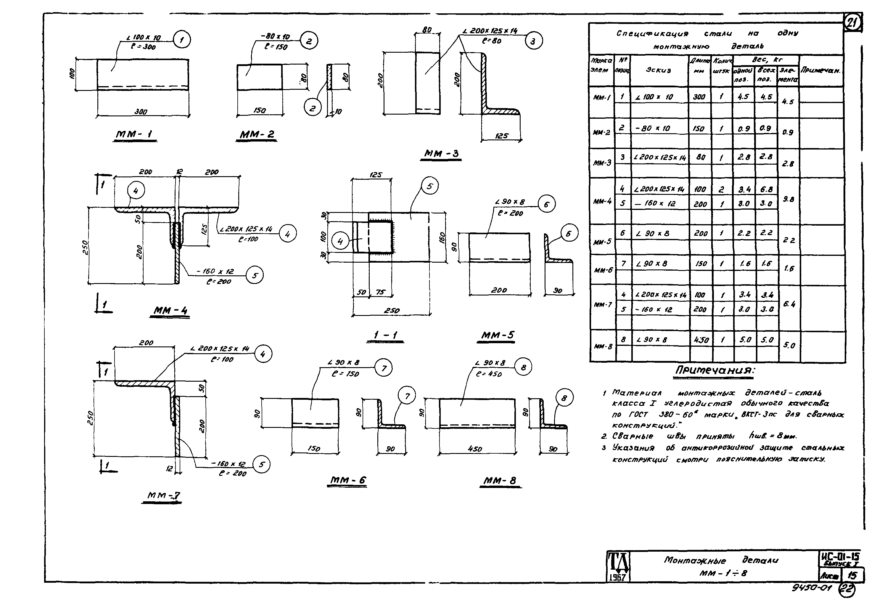 Серия ИС-01-15