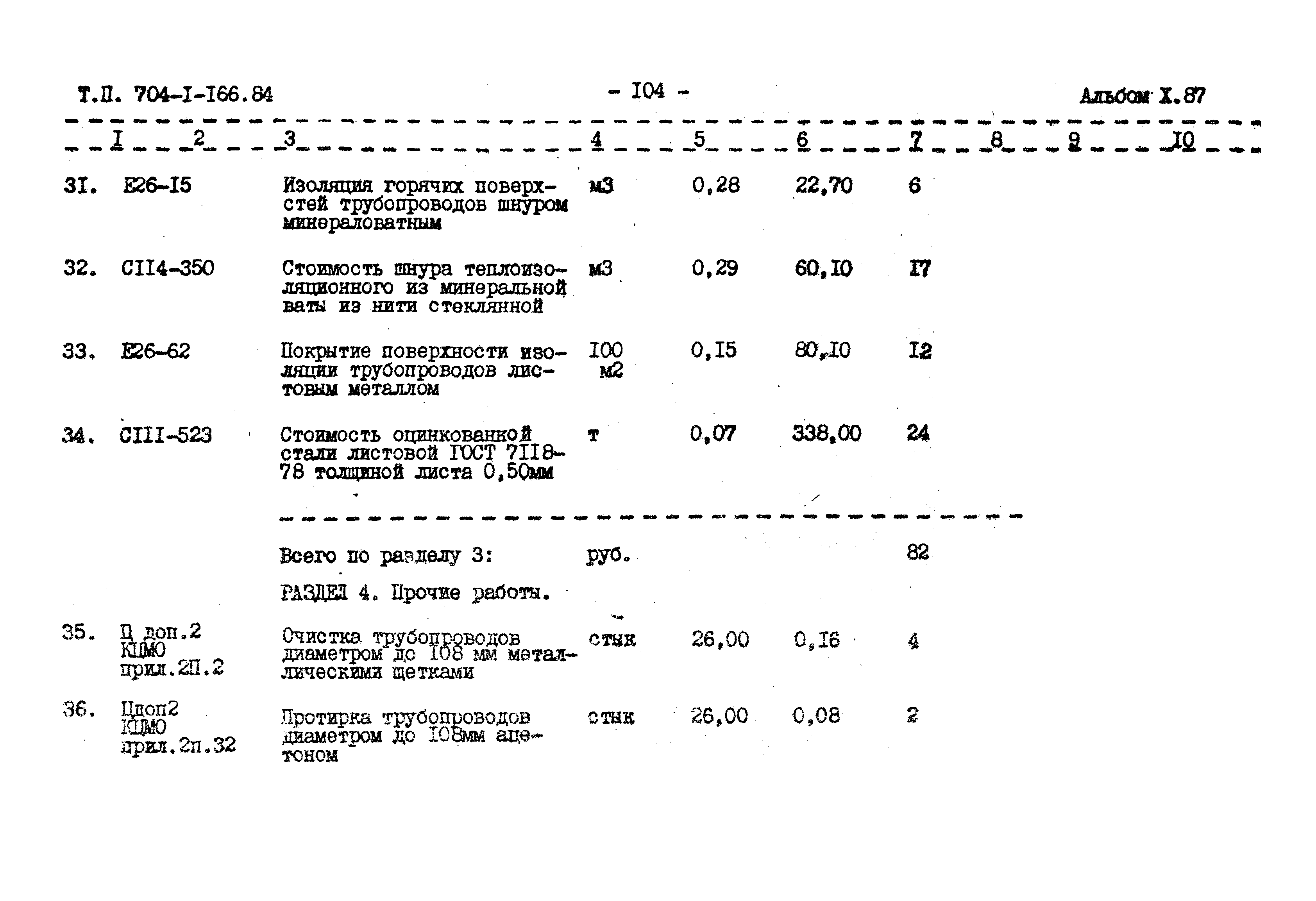 Типовой проект 704-1-166.84