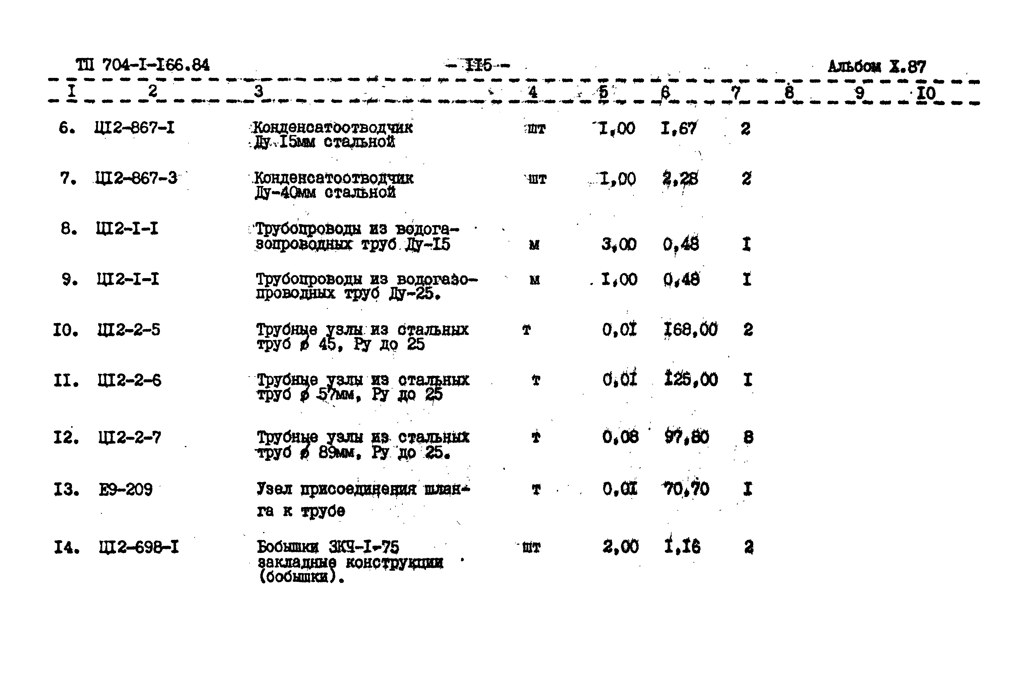 Типовой проект 704-1-166.84