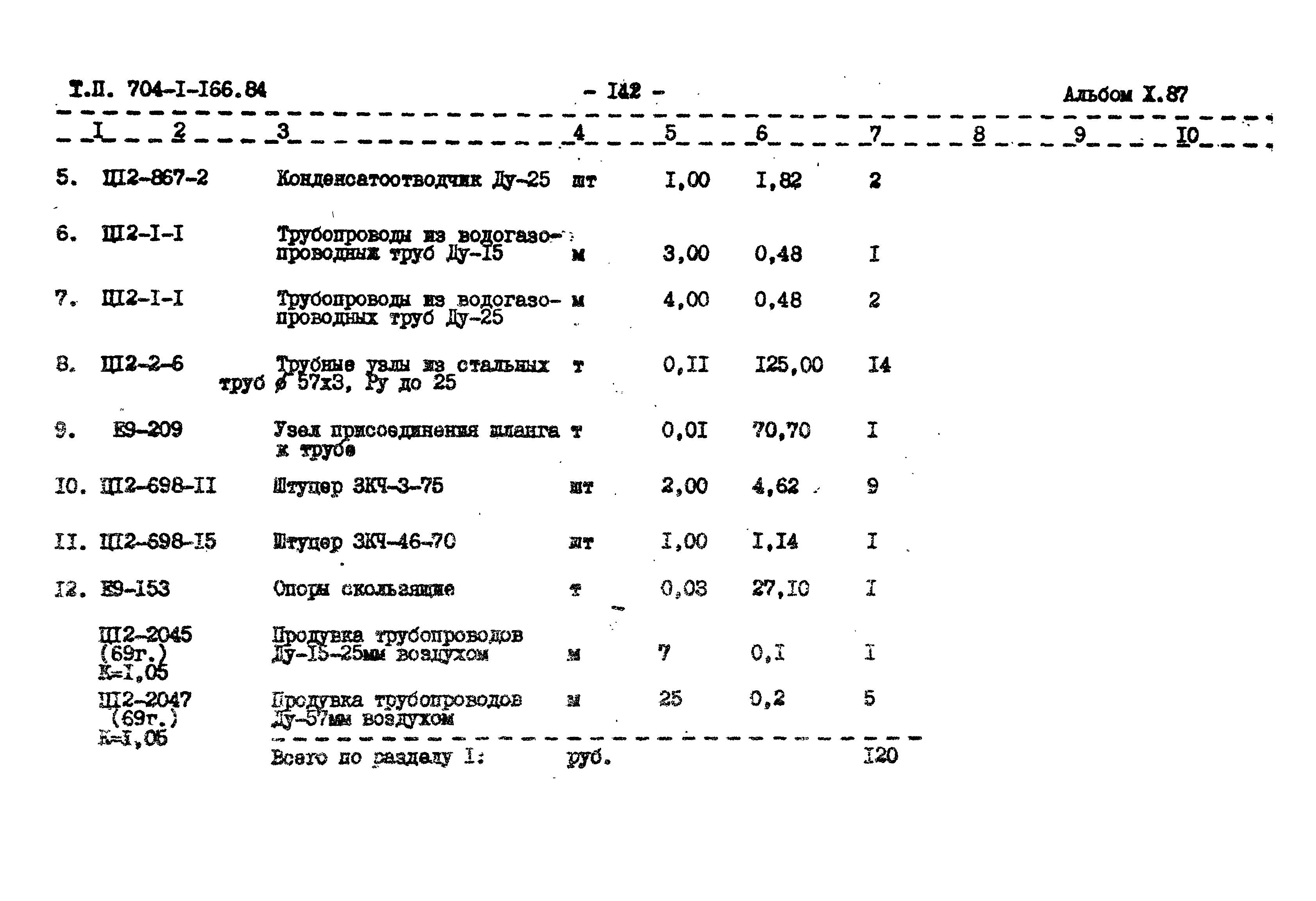 Типовой проект 704-1-166.84