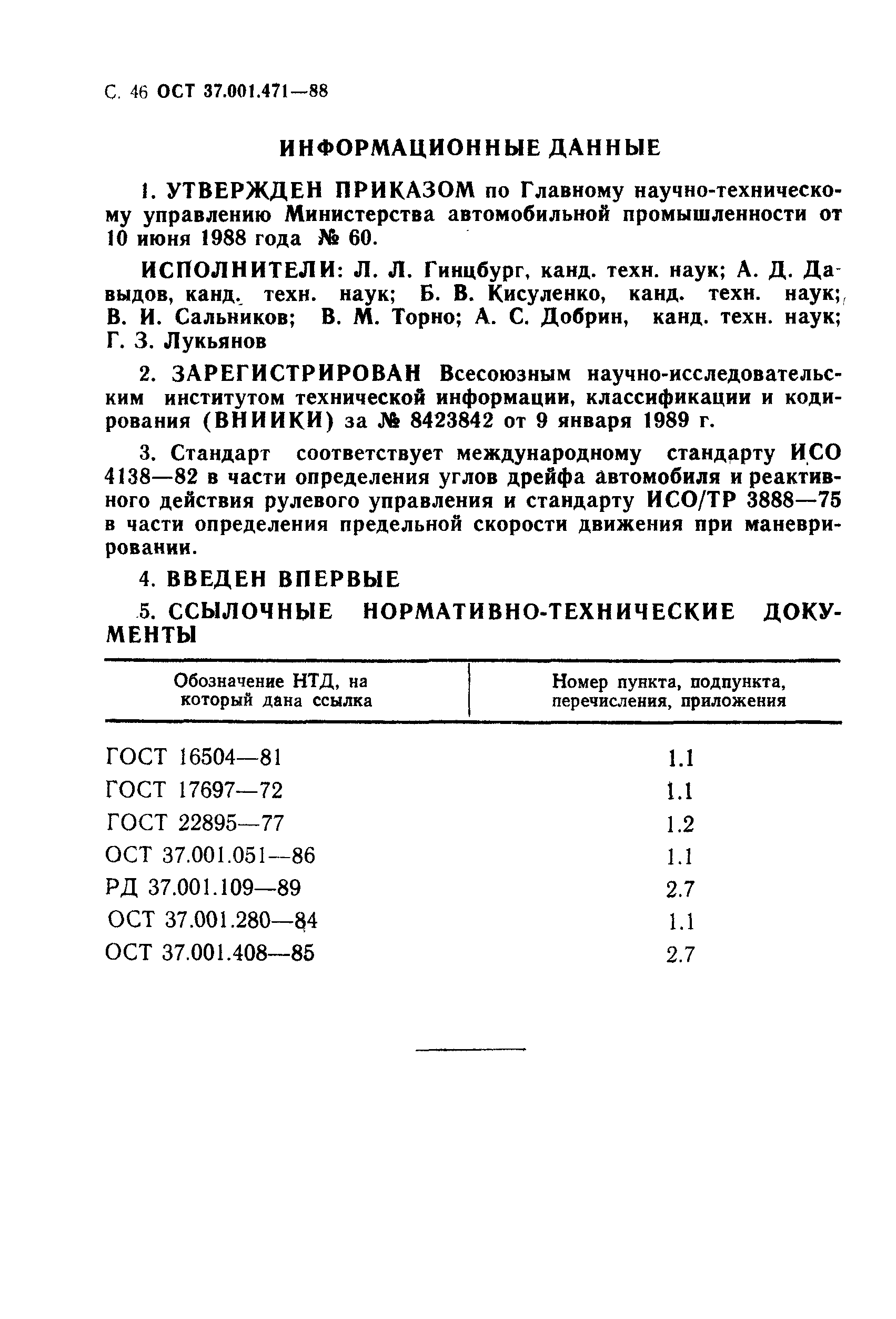 ОСТ 37.001.471-88