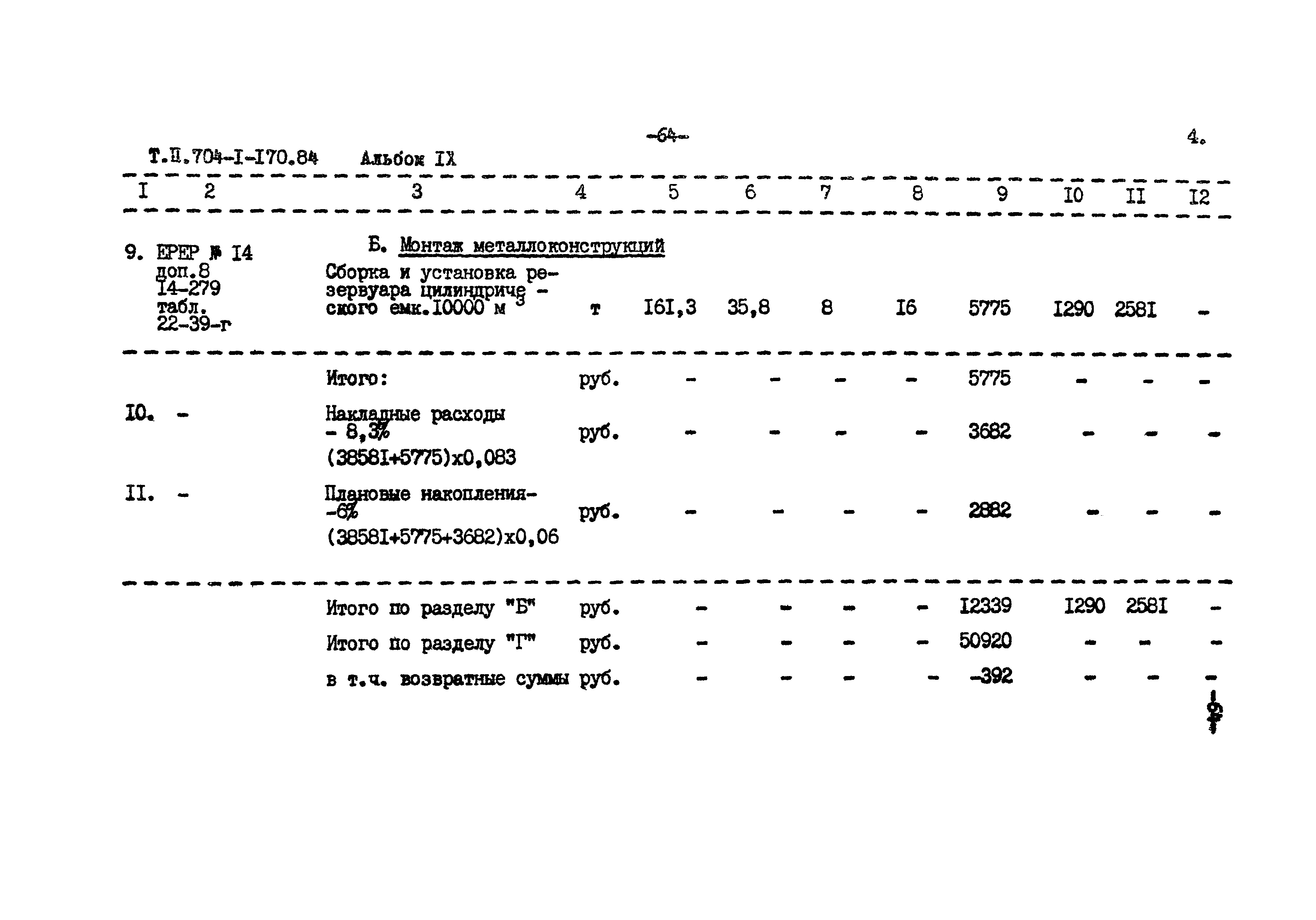 Типовой проект 704-1-170.84