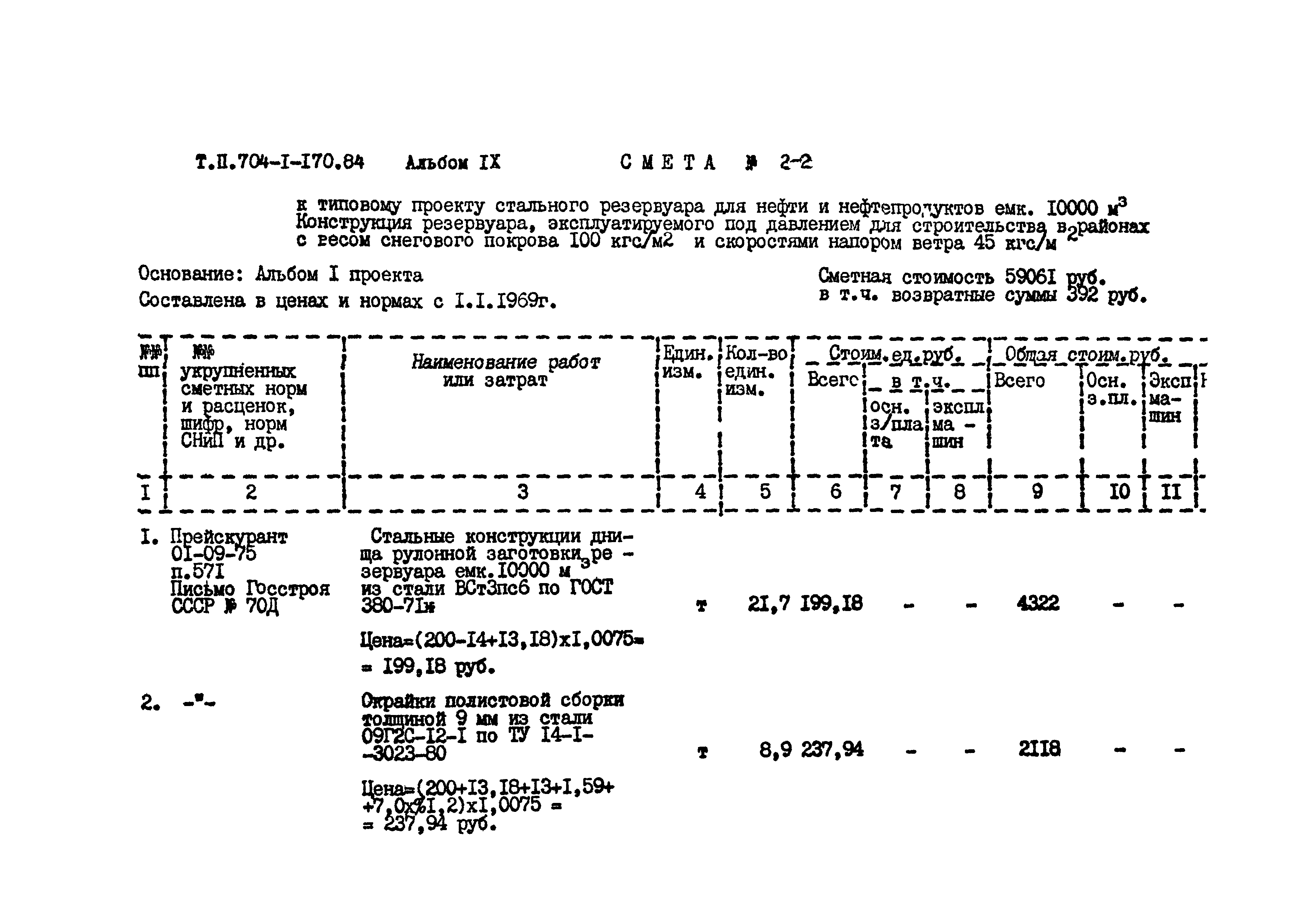 Типовой проект 704-1-170.84