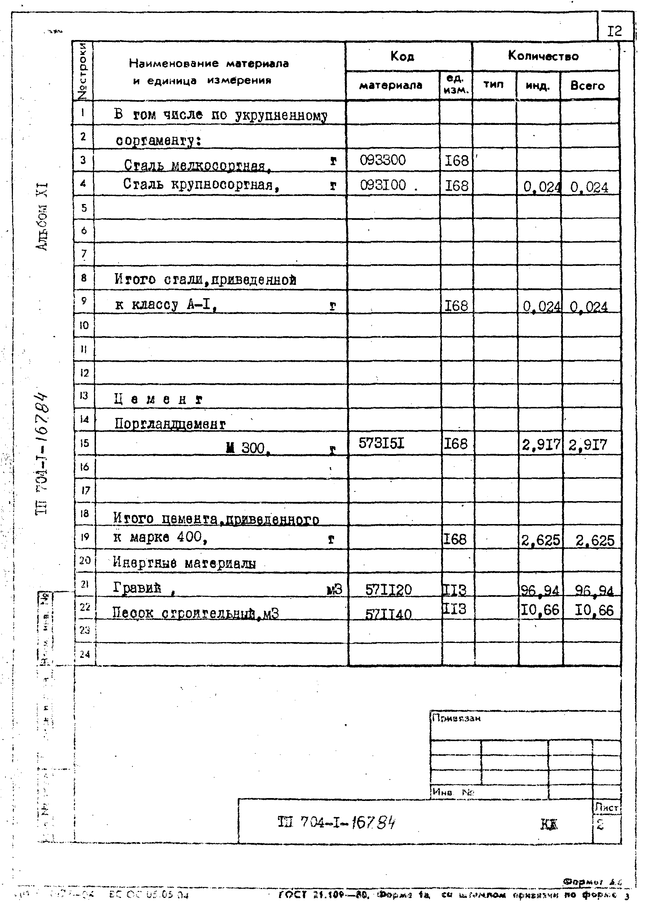 Типовой проект 704-1-167.84