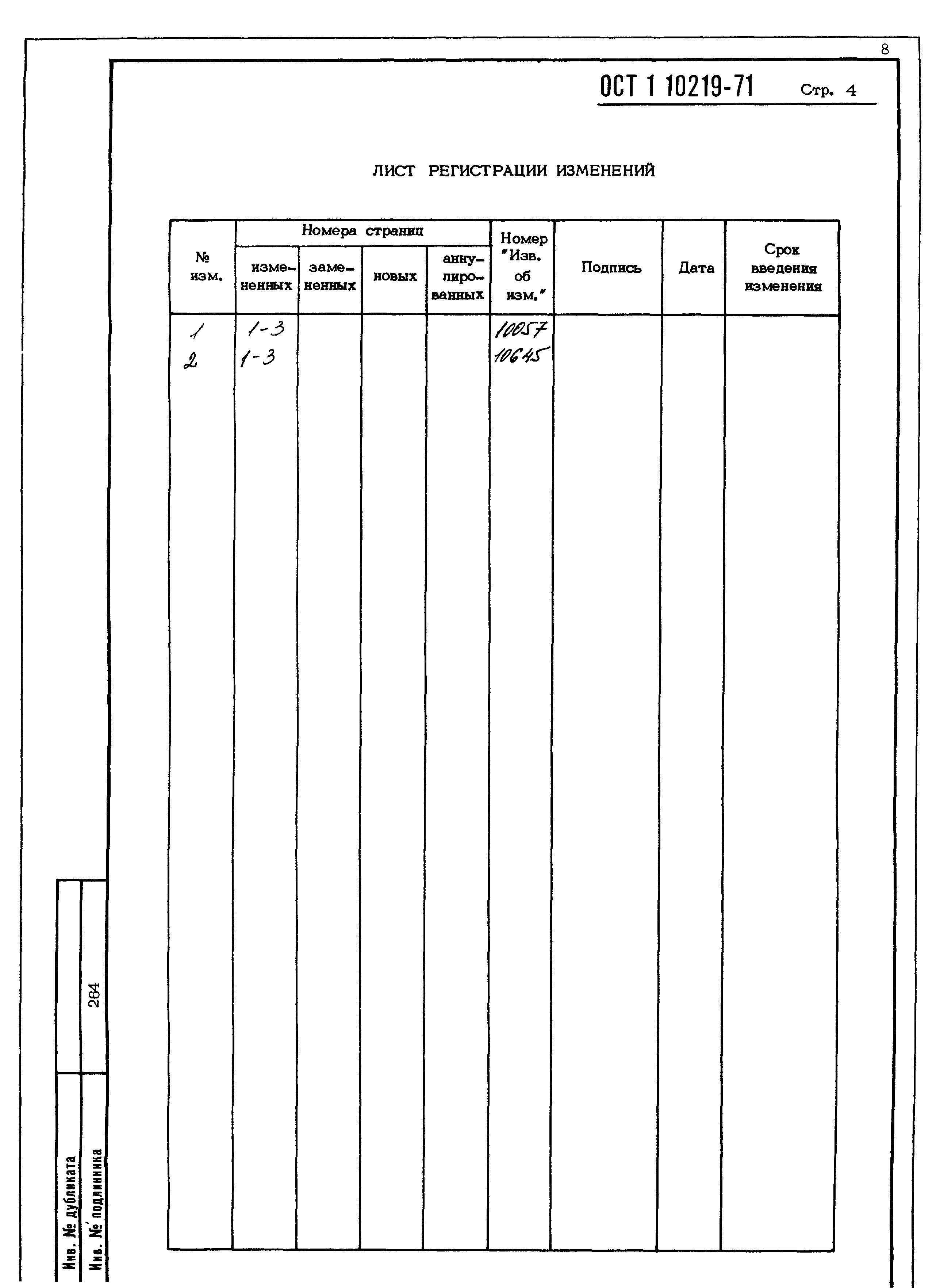 ОСТ 1 10219-71