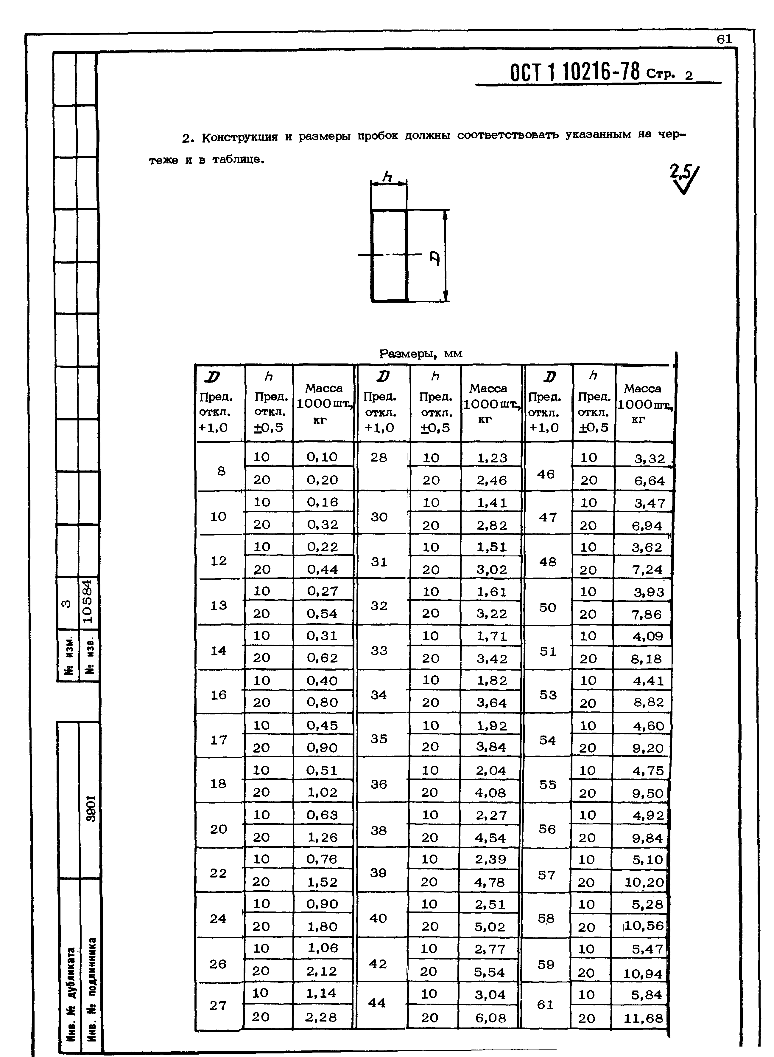 ОСТ 1 10216-78