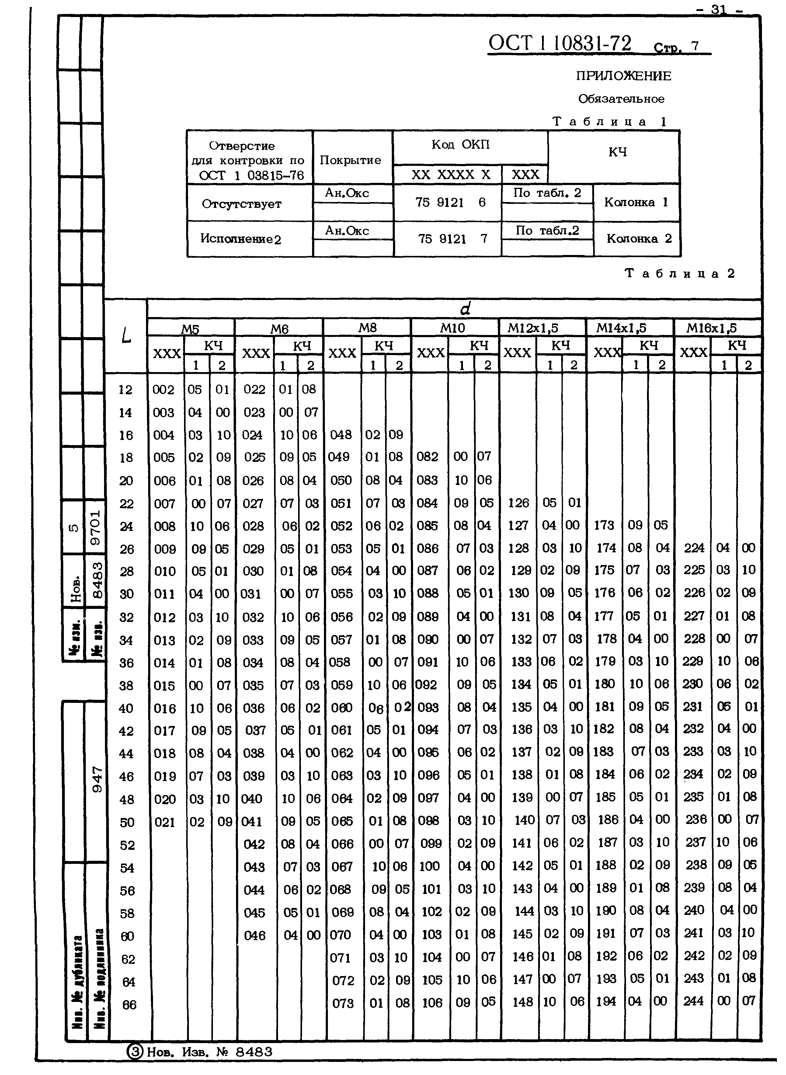 ОСТ 1 10831-72