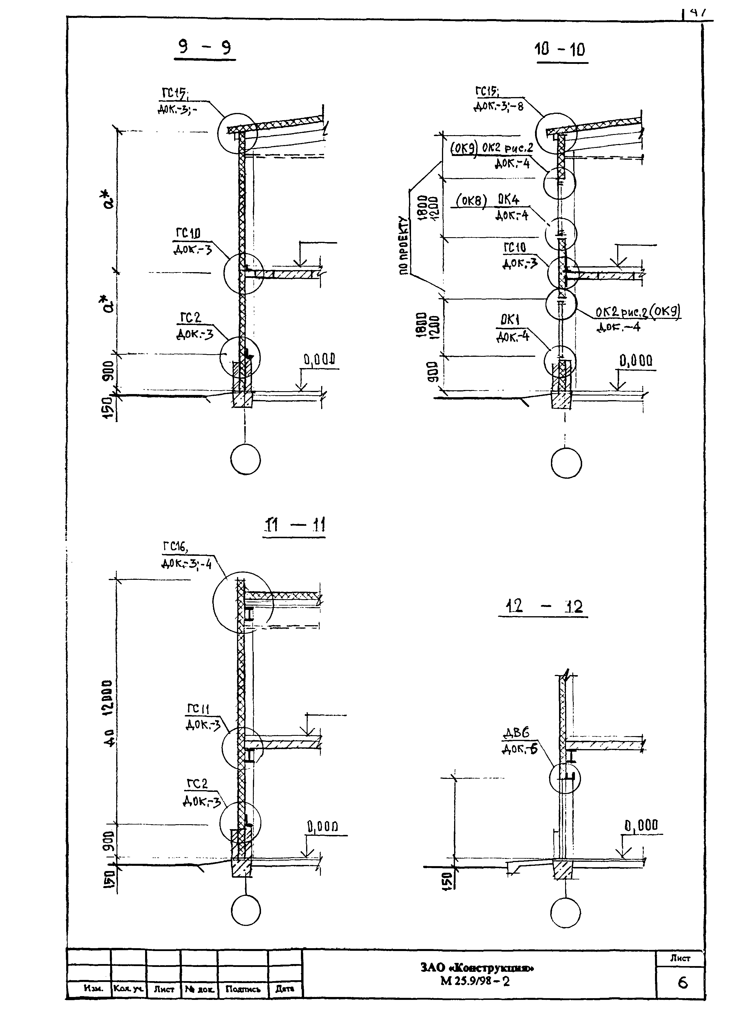 Шифр М25.9/98