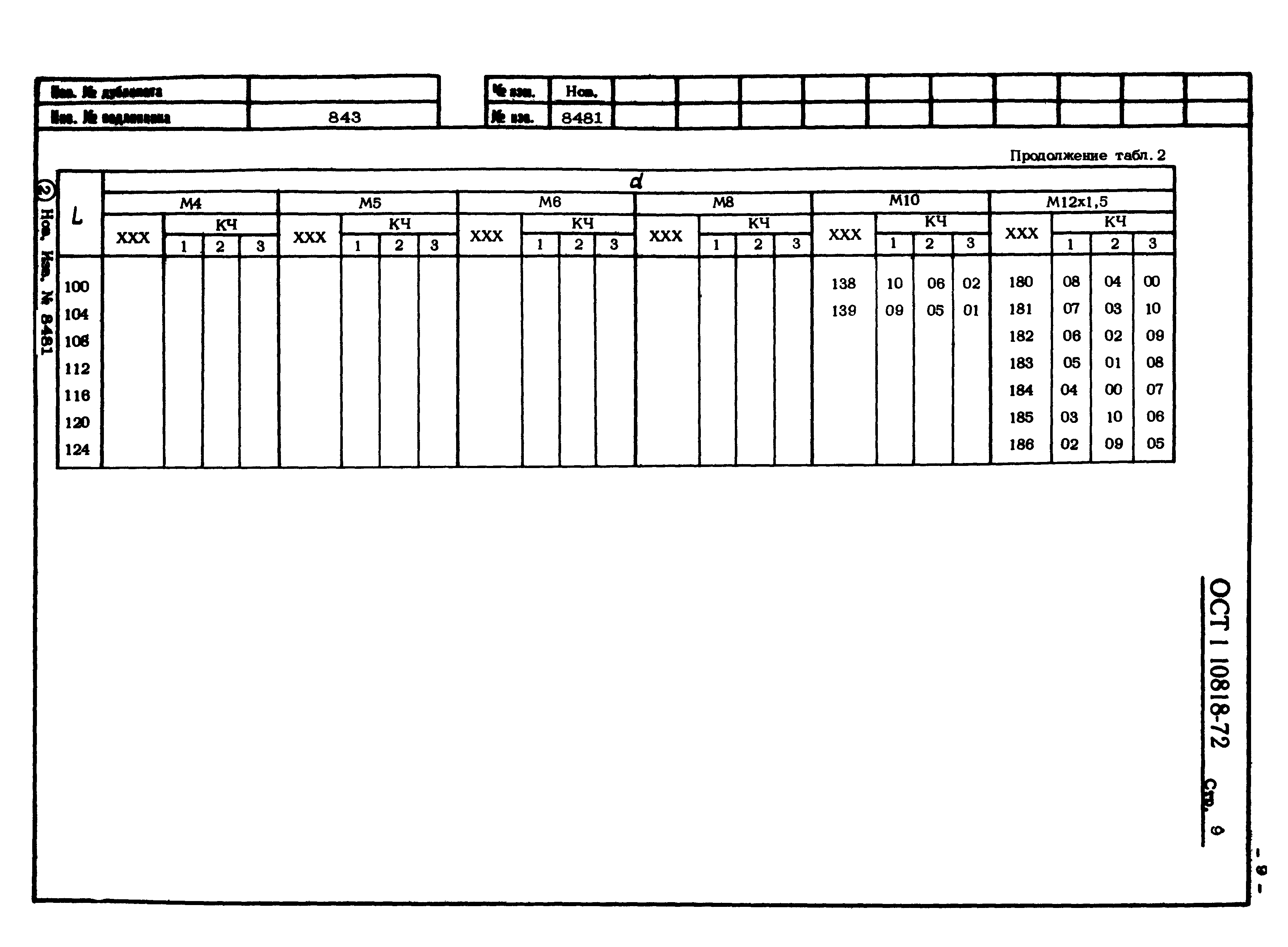 ОСТ 1 10818-72