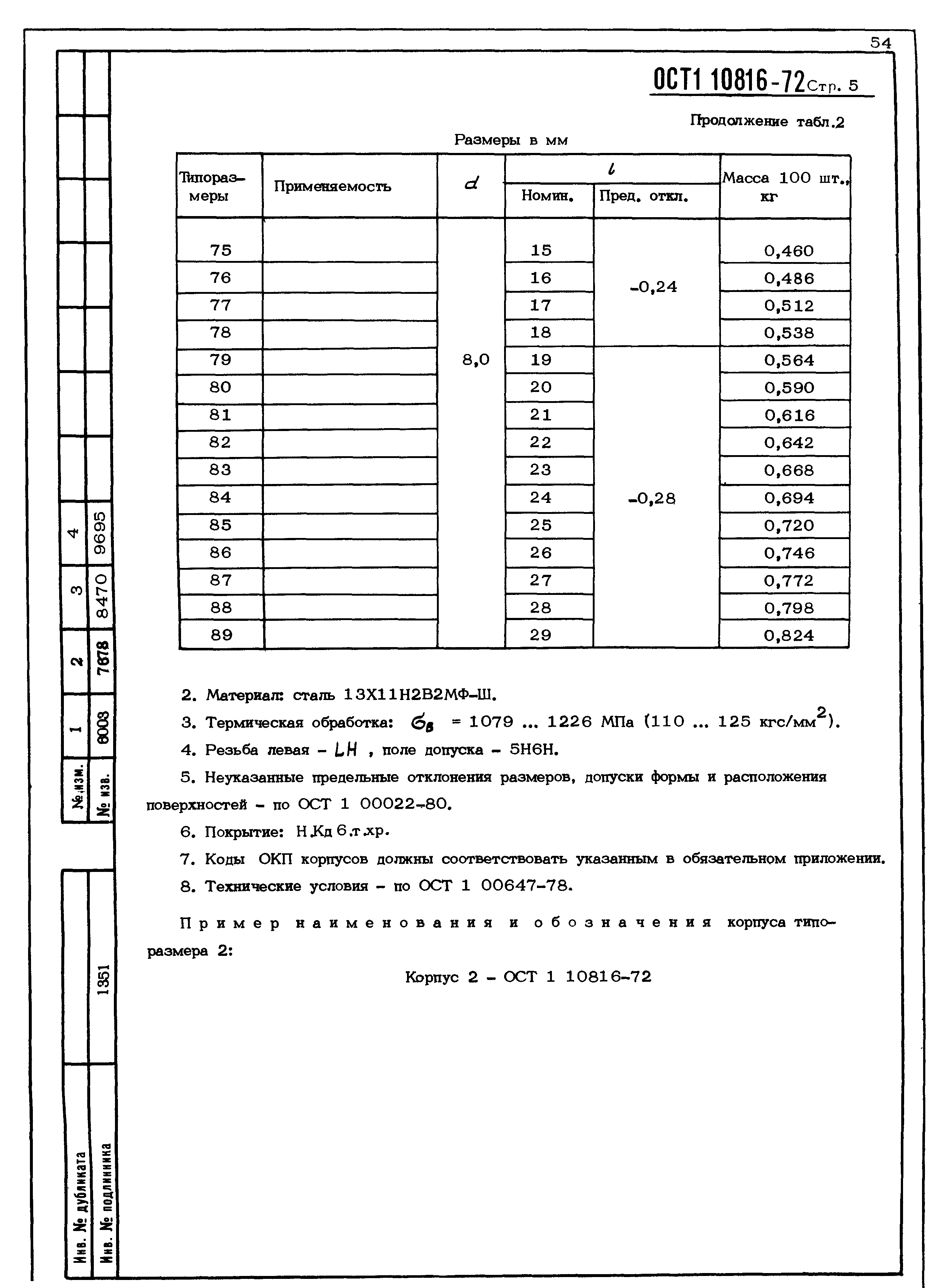 ОСТ 1 10816-72