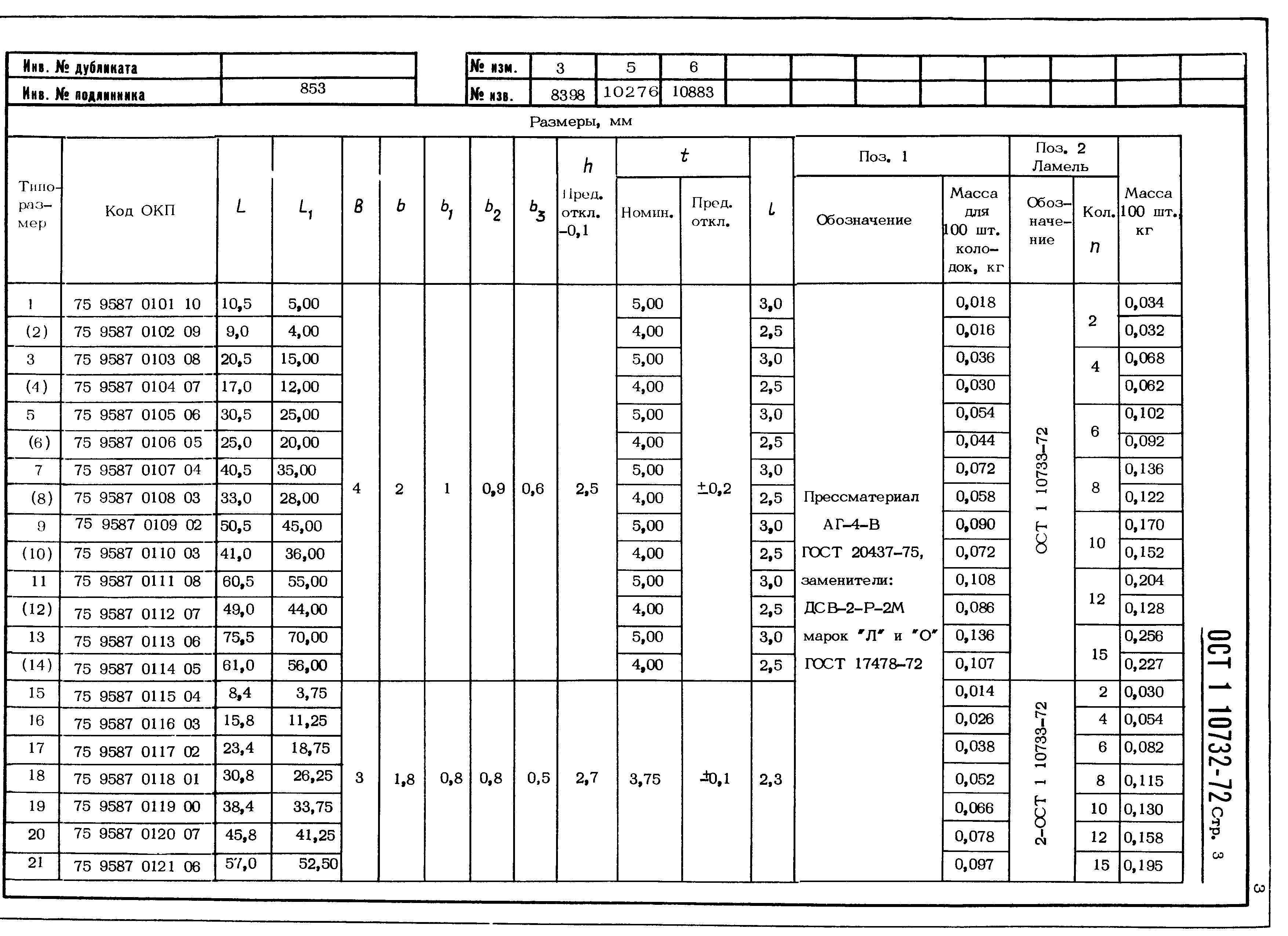 ОСТ 1 10732-72