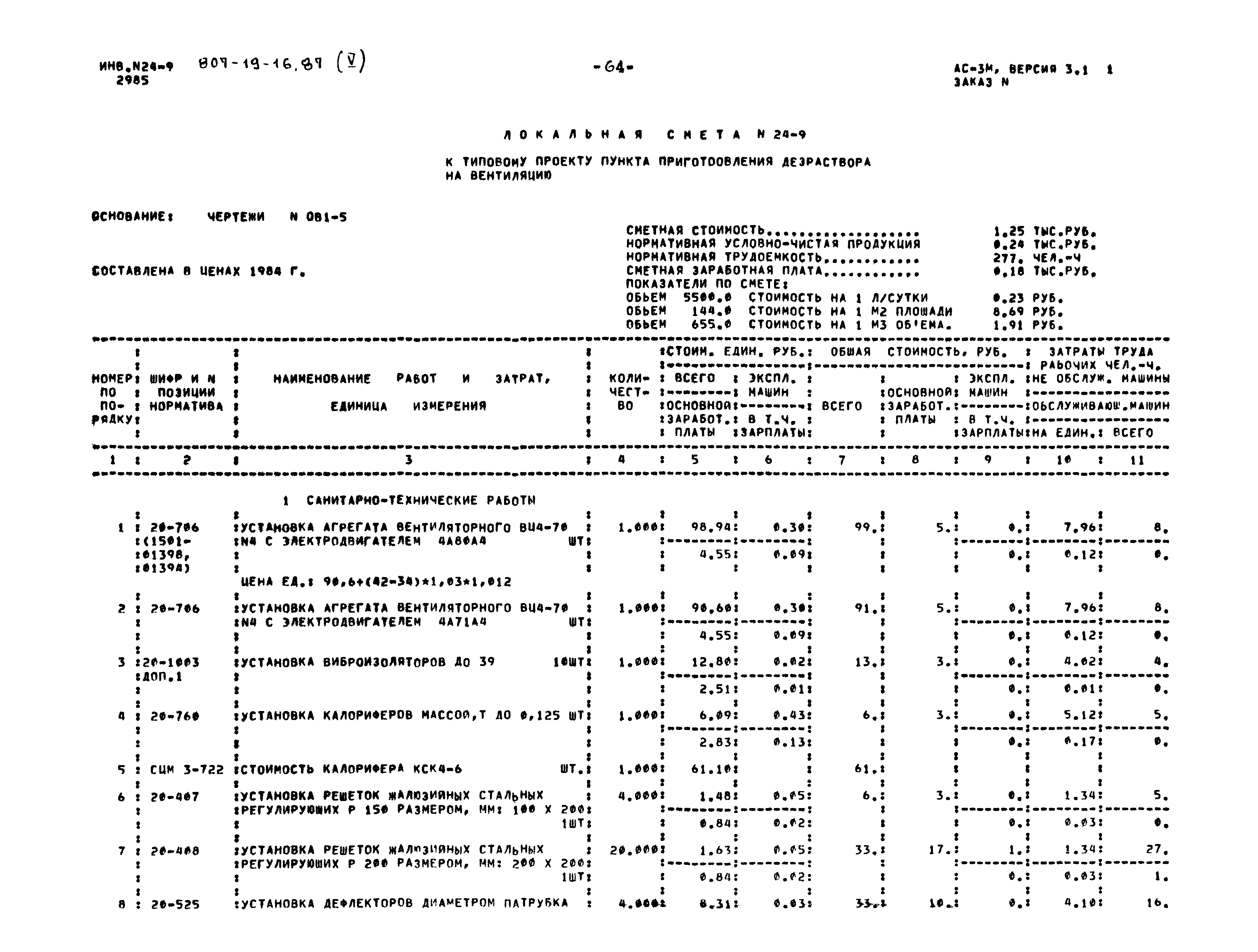 Типовой проект 807-19-16.87