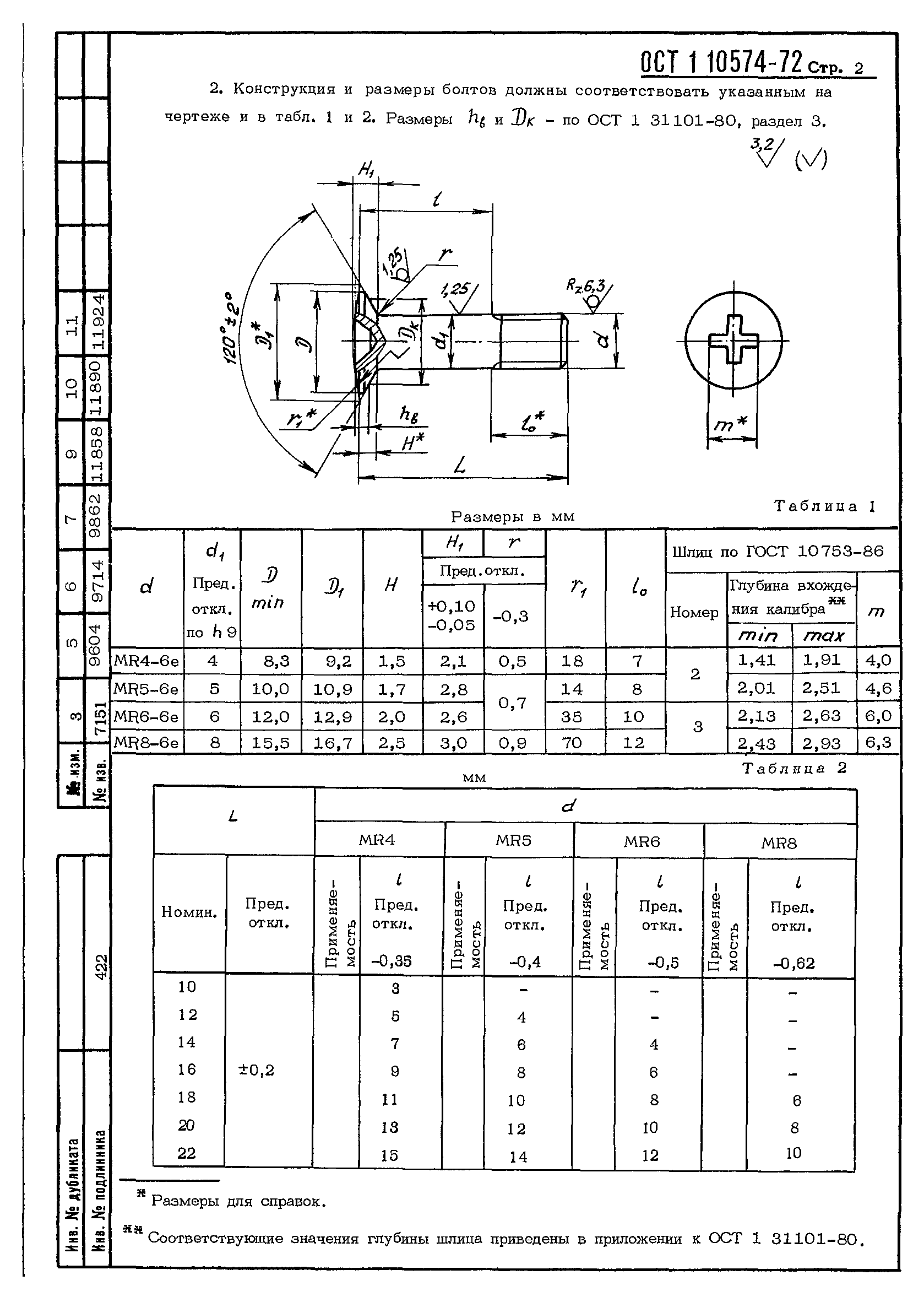 ОСТ 1 10574-72