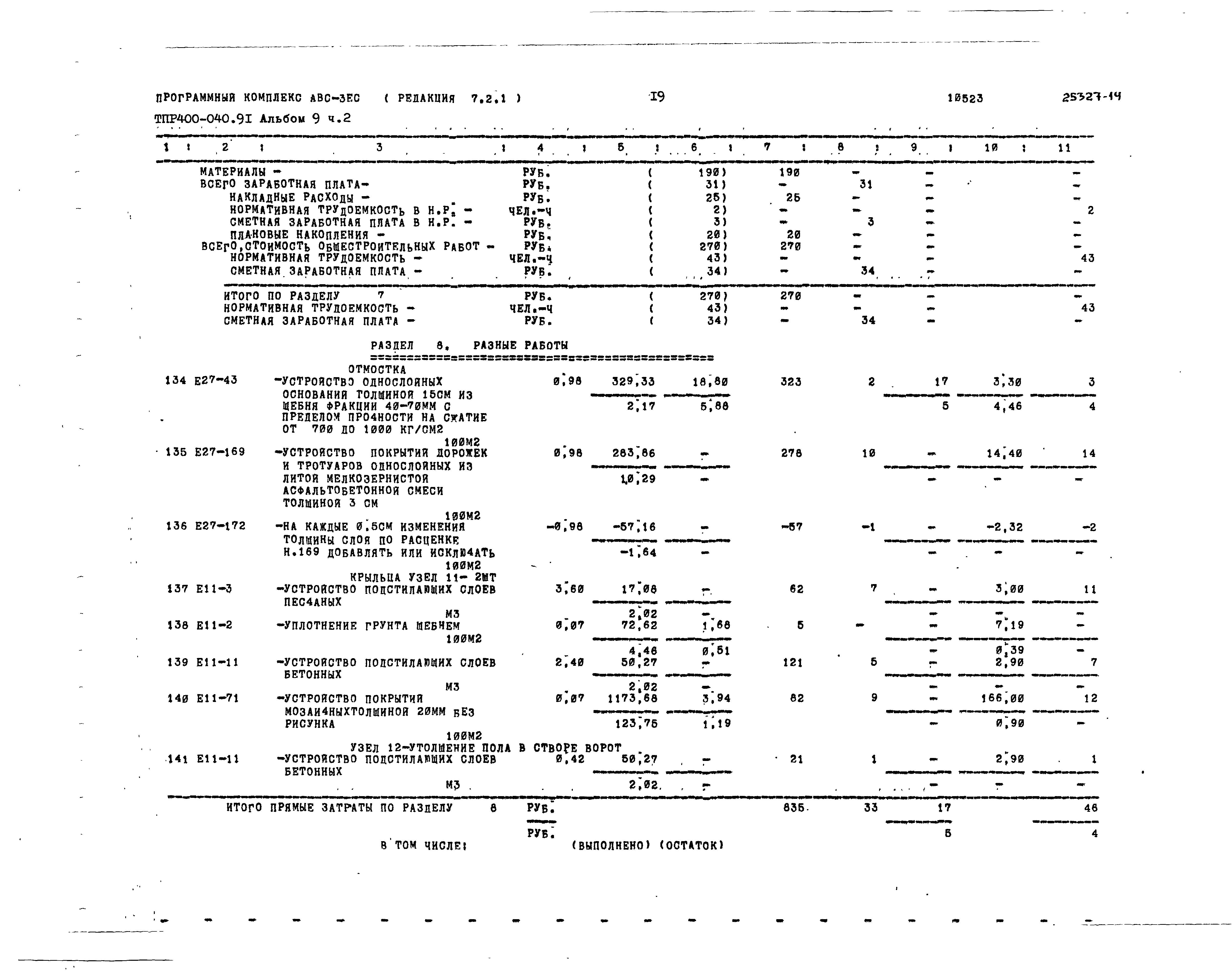 Типовые проектные решения 400-040.91