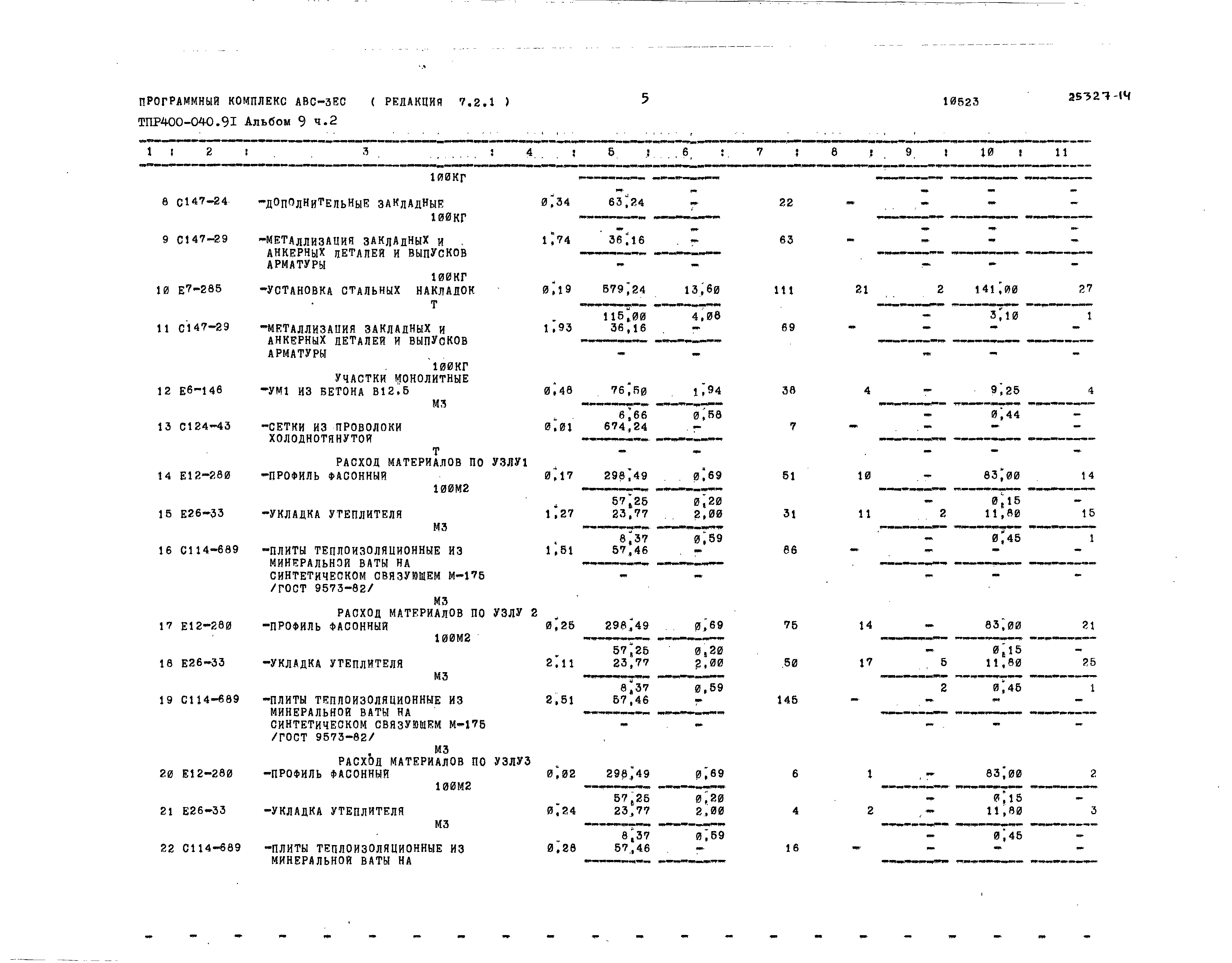 Типовые проектные решения 400-040.91