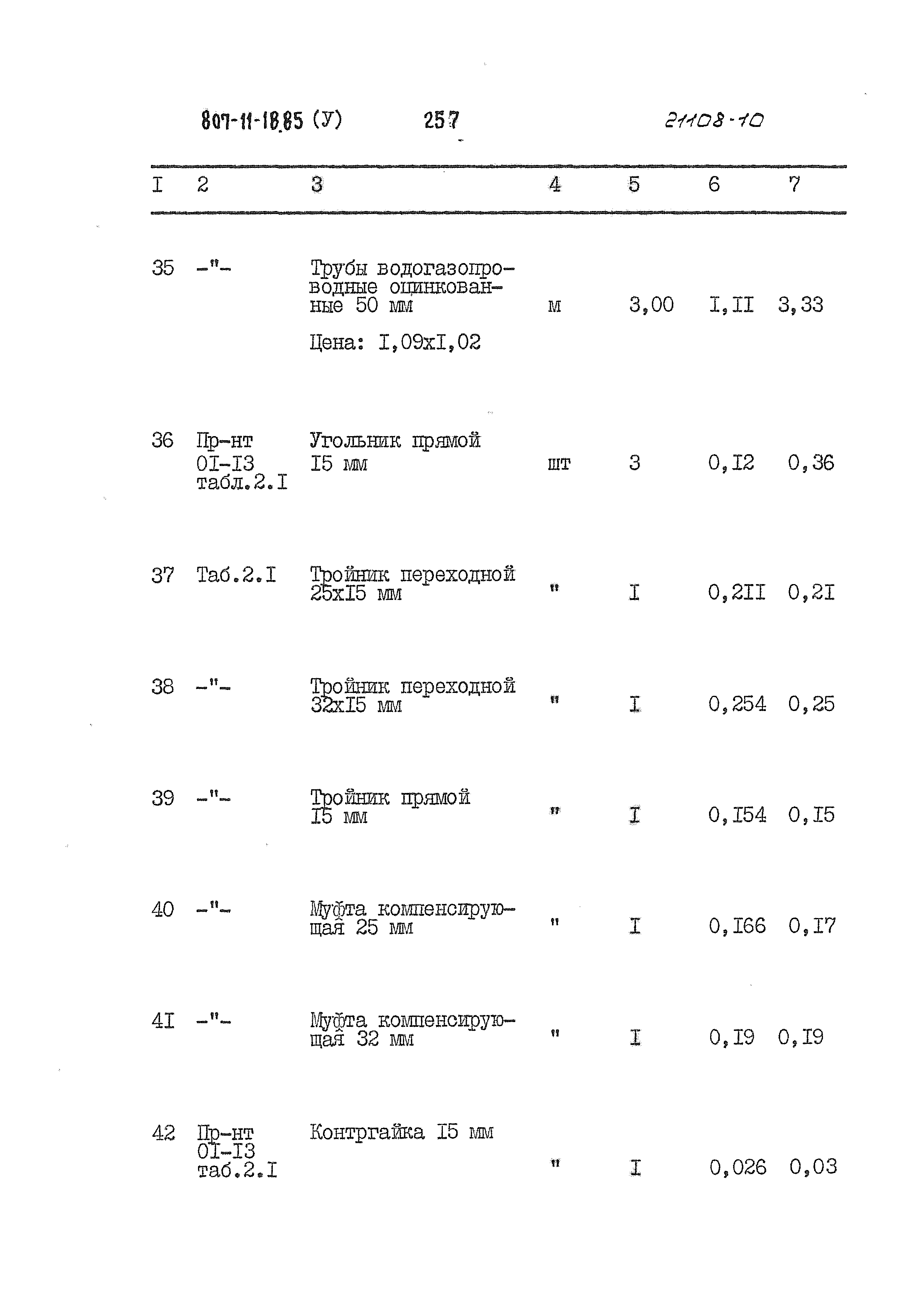 Типовой проект 807-11-18.85