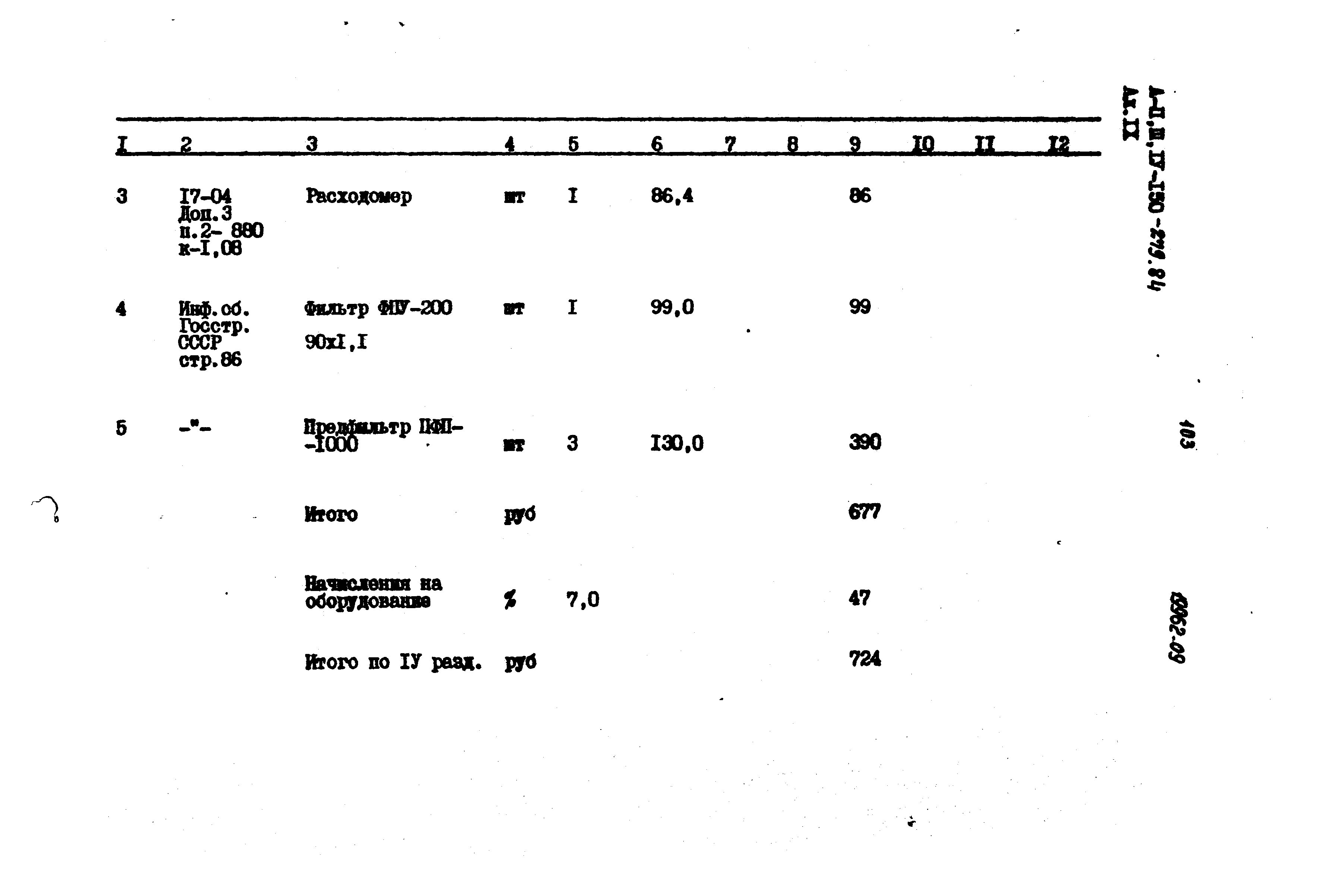 Типовой проект A-II,III,IV-150-279.84