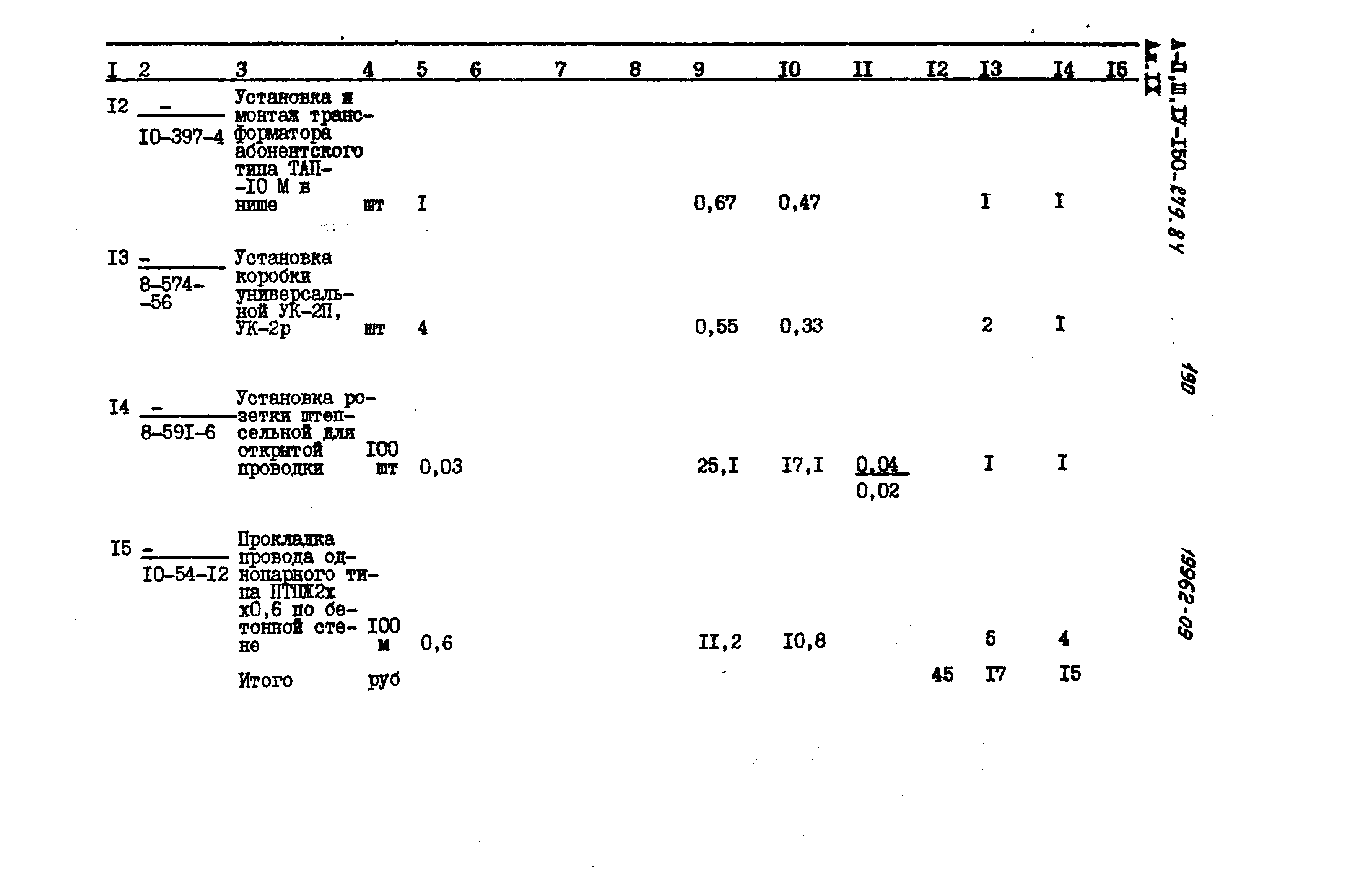 Типовой проект A-II,III,IV-150-279.84