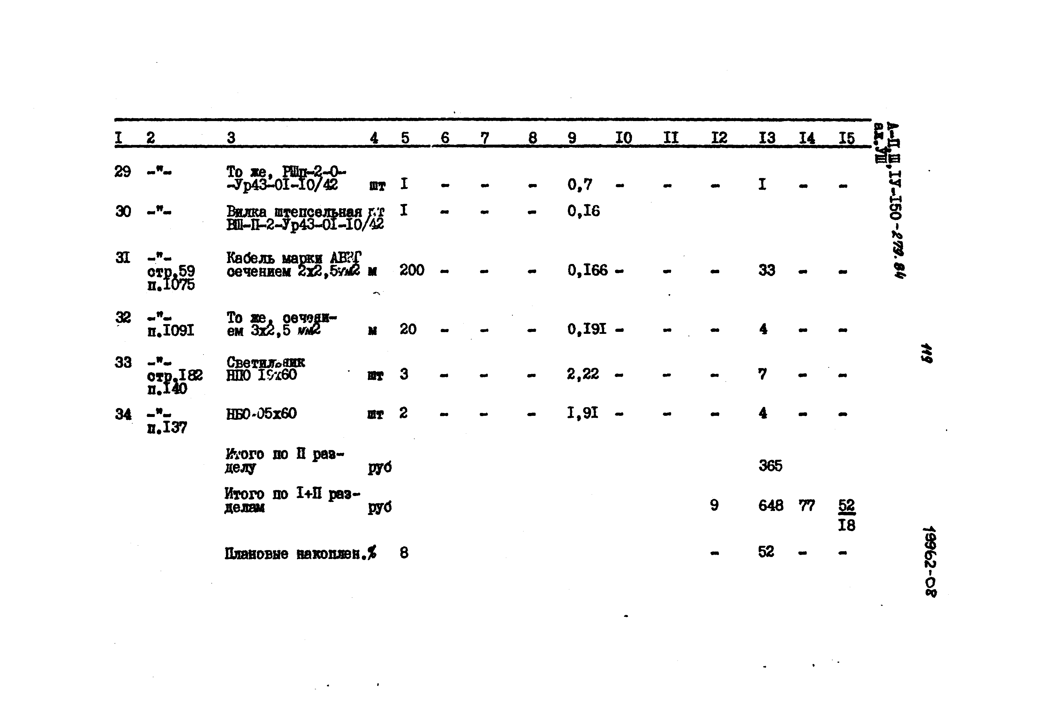 Типовой проект A-II,III,IV-150-279.84