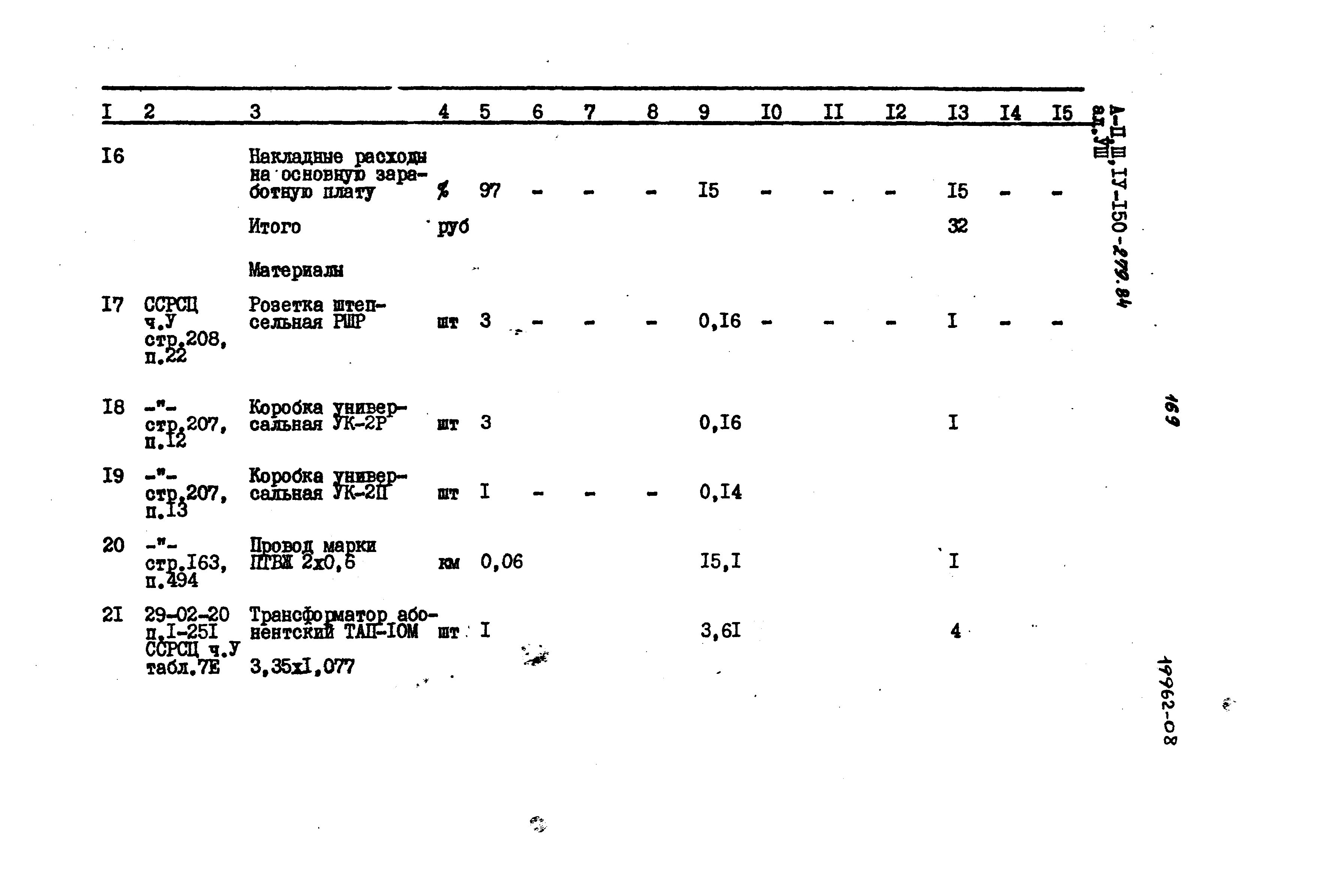 Типовой проект A-II,III,IV-150-279.84