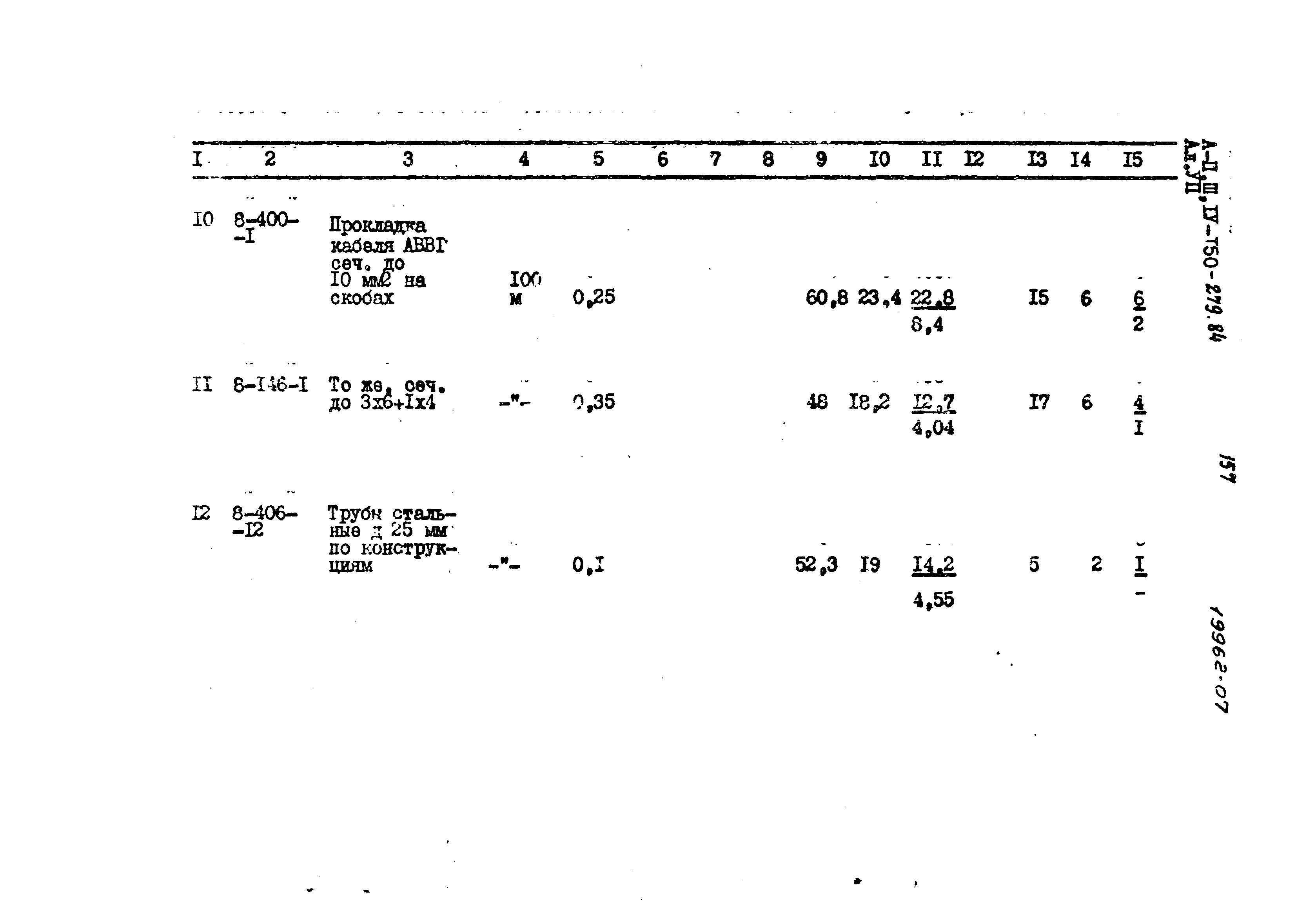 Типовой проект A-II,III,IV-150-279.84