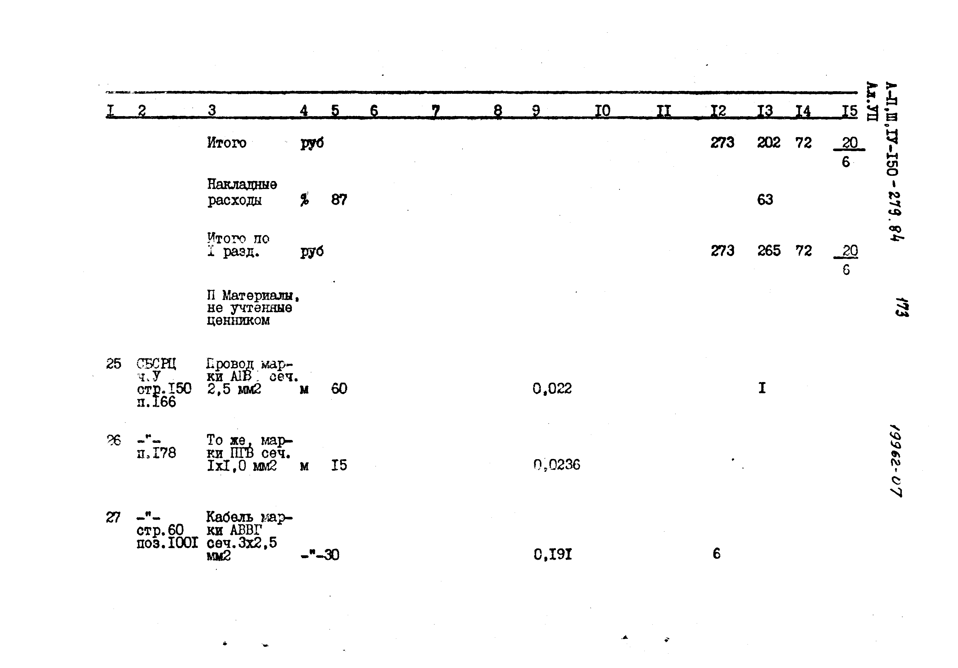 Типовой проект A-II,III,IV-150-279.84