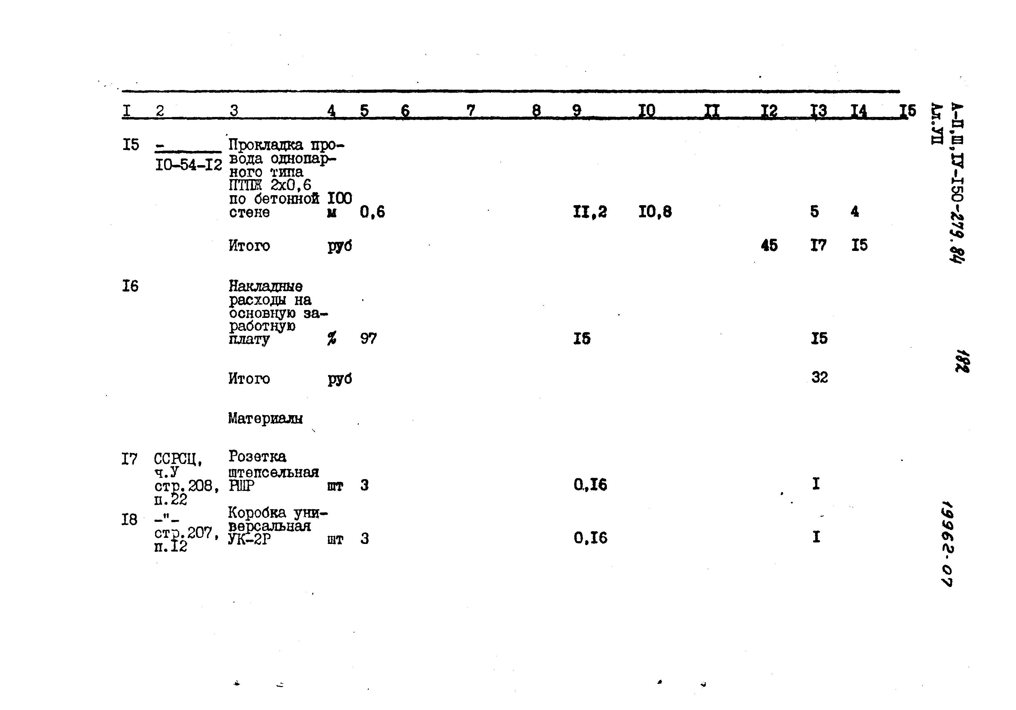 Типовой проект A-II,III,IV-150-279.84