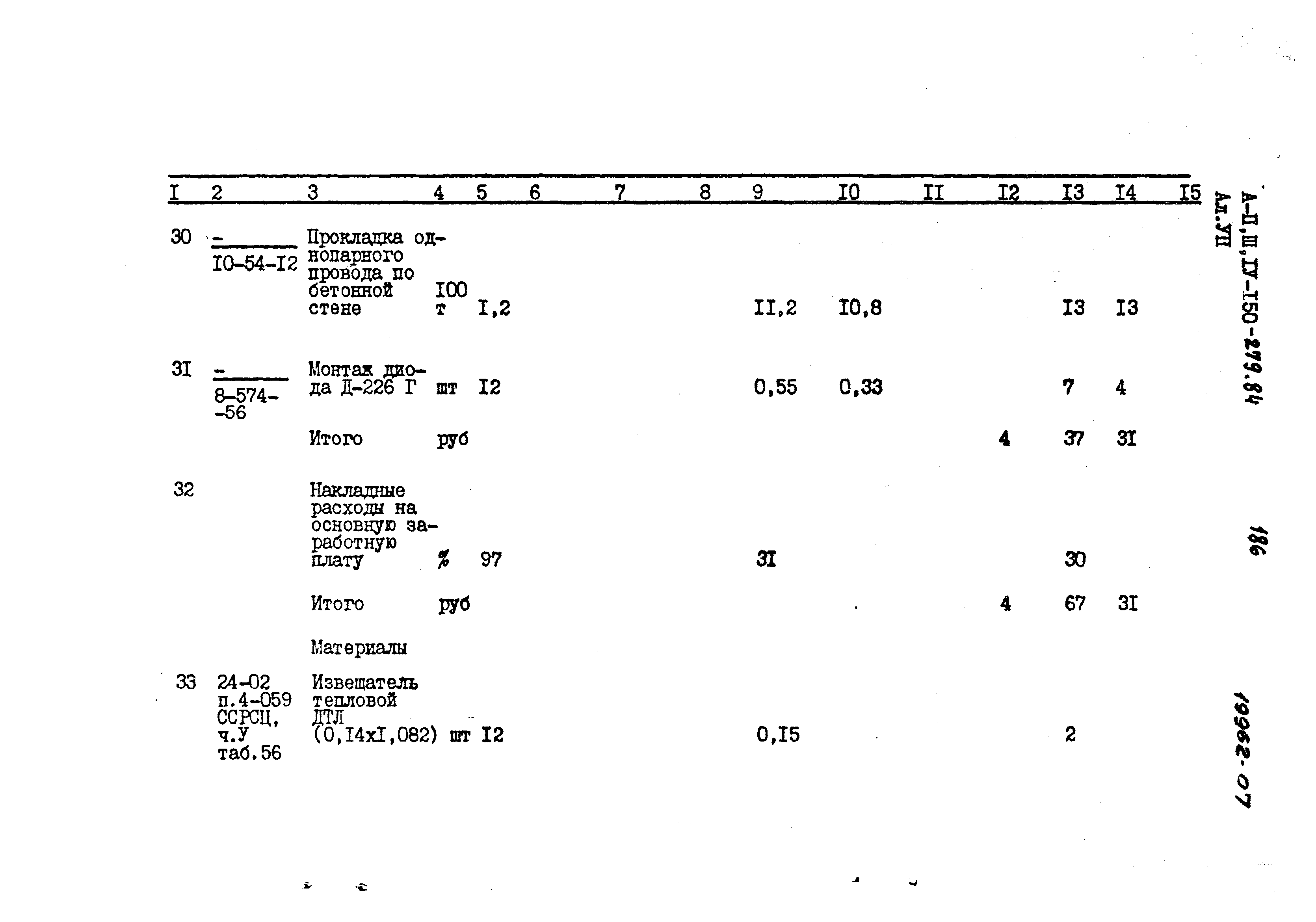 Типовой проект A-II,III,IV-150-279.84