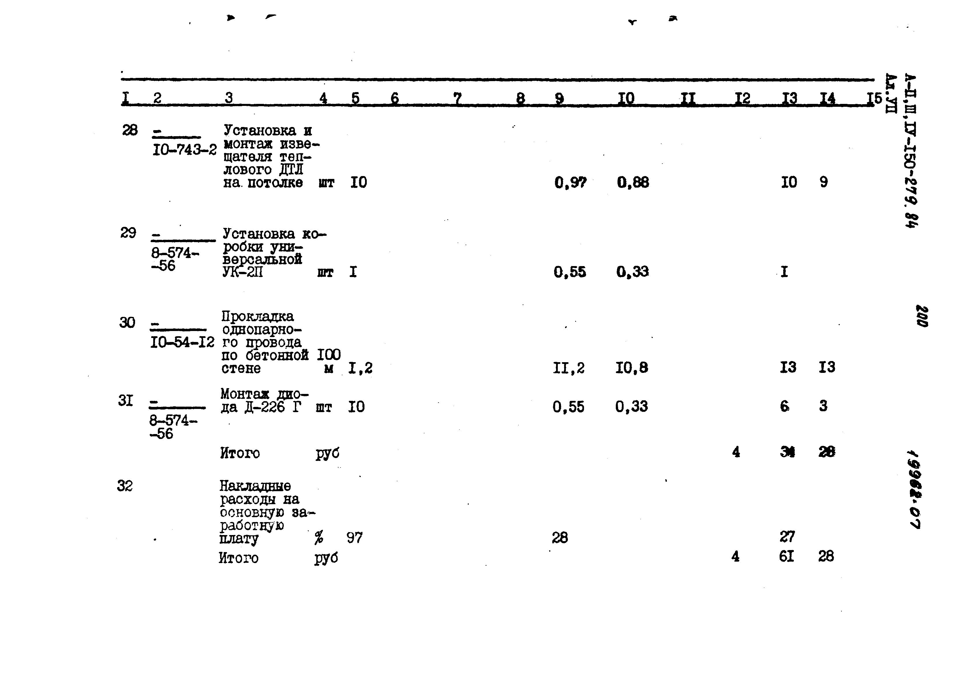 Типовой проект A-II,III,IV-150-279.84