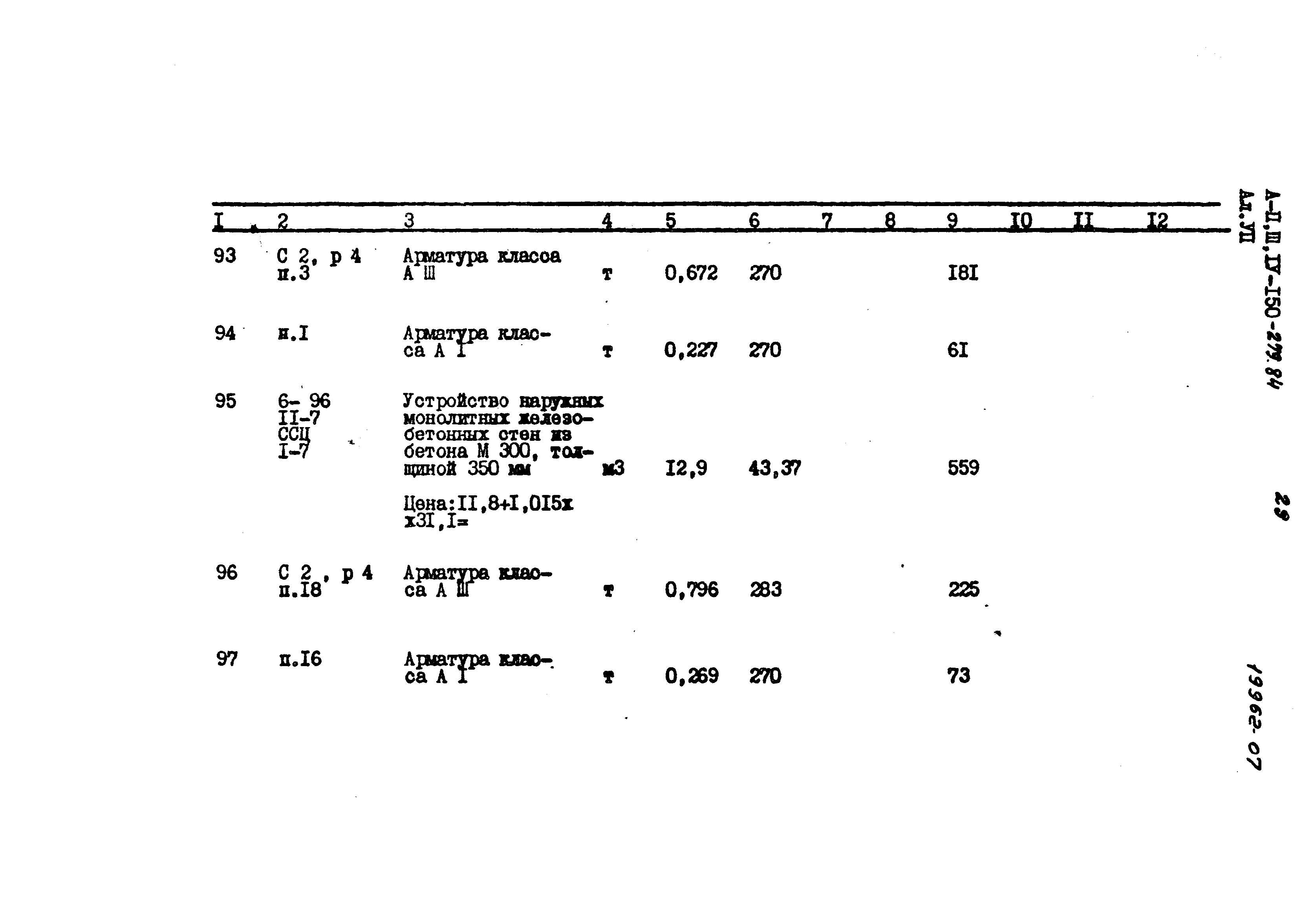 Типовой проект A-II,III,IV-150-279.84