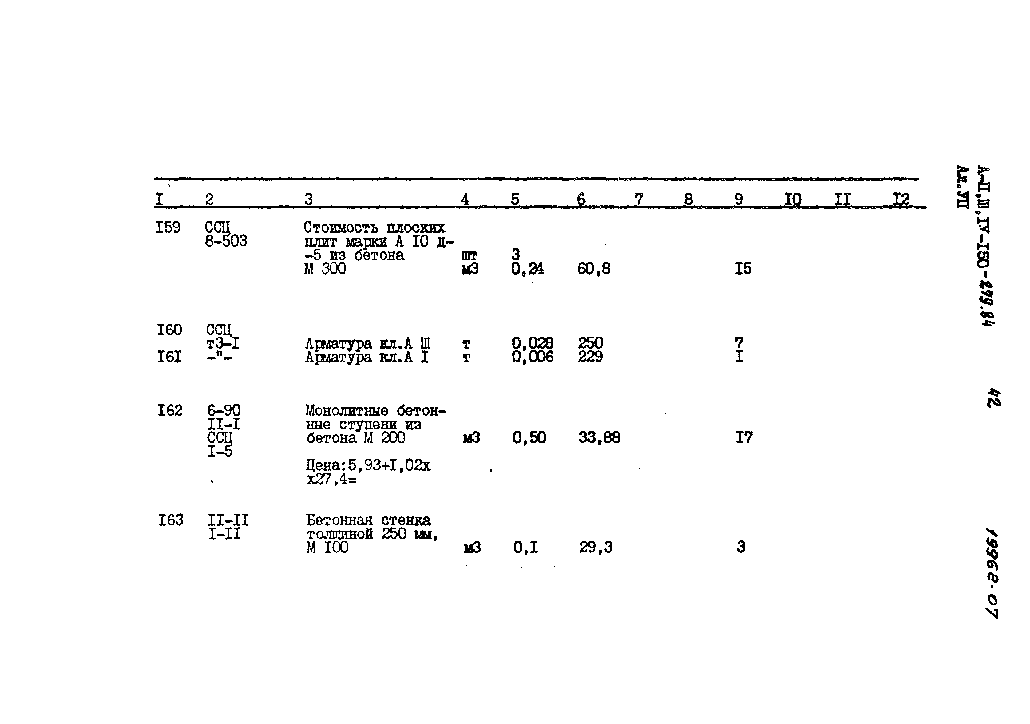 Типовой проект A-II,III,IV-150-279.84