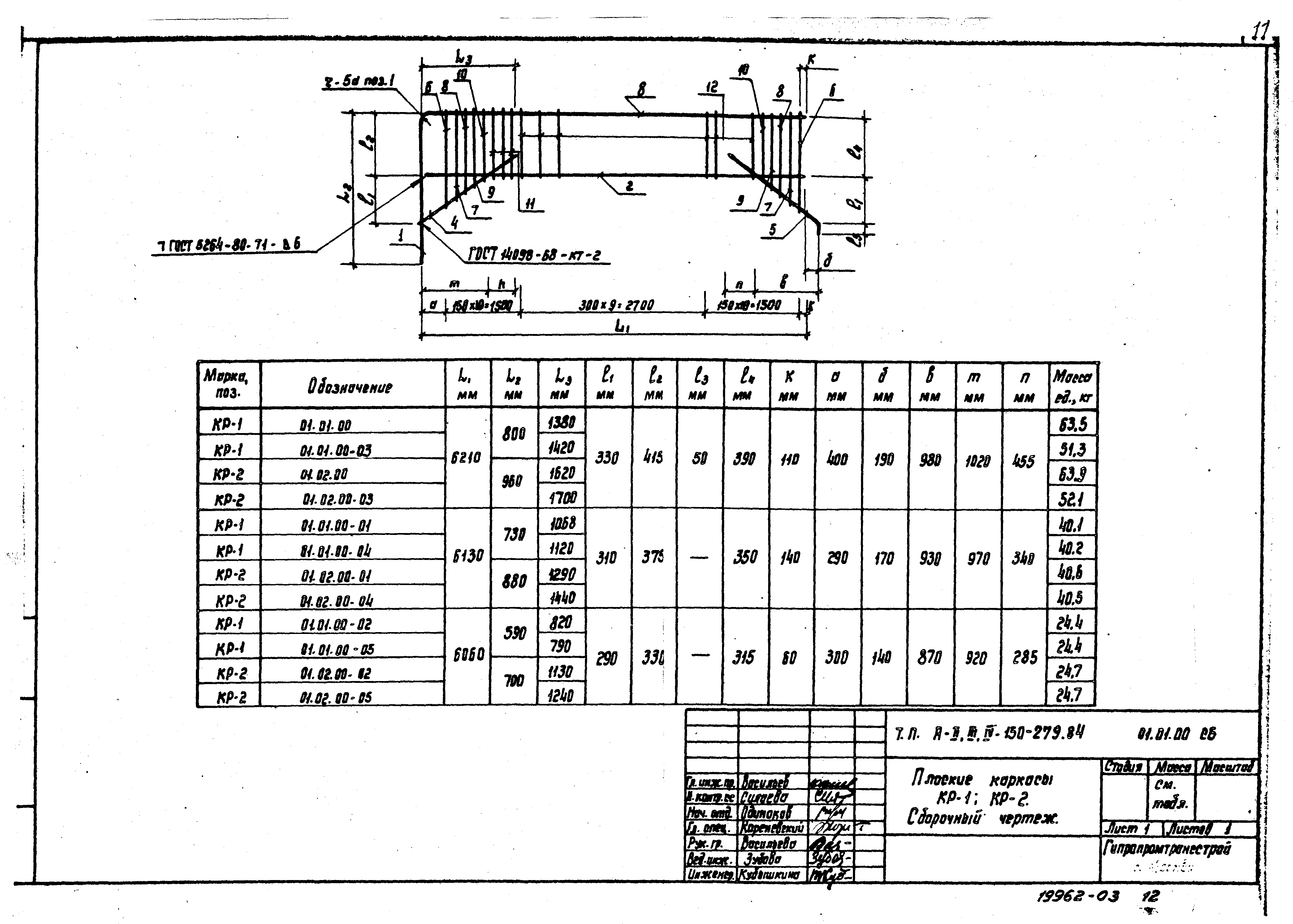 Типовой проект A-II,III,IV-150-279.84