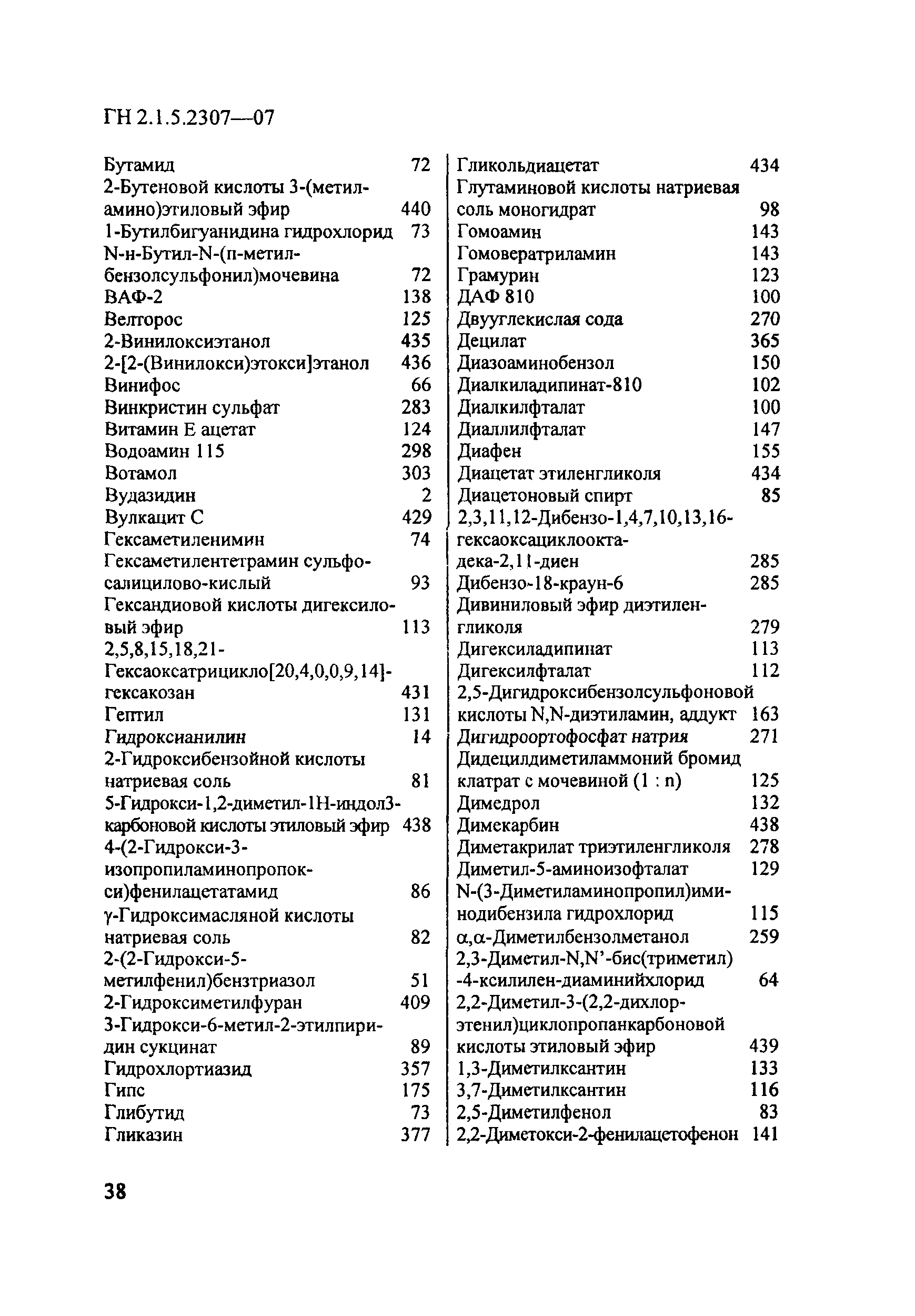 ГН 2.1.5.2307-07