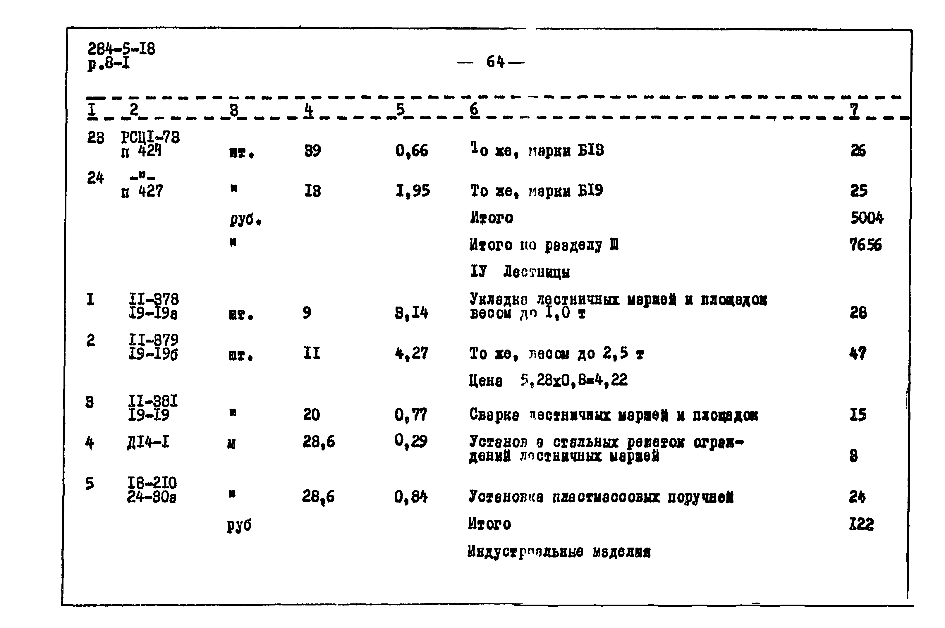 Типовой проект 284-5-18