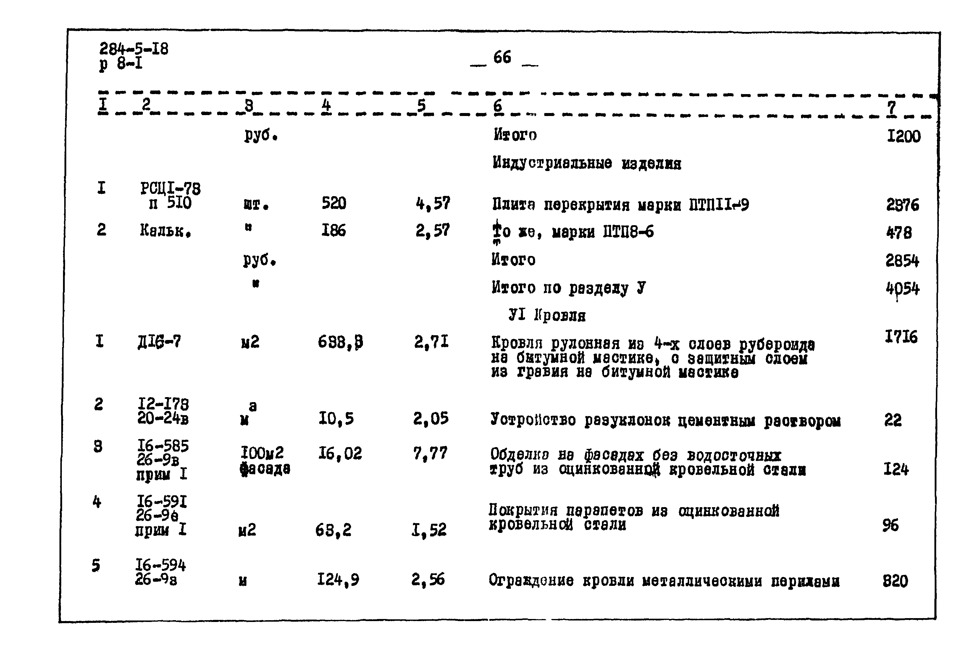 Типовой проект 284-5-18